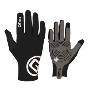 GIYO S-02 Bike Riding Long-finger Gloves, Size:M(Black)