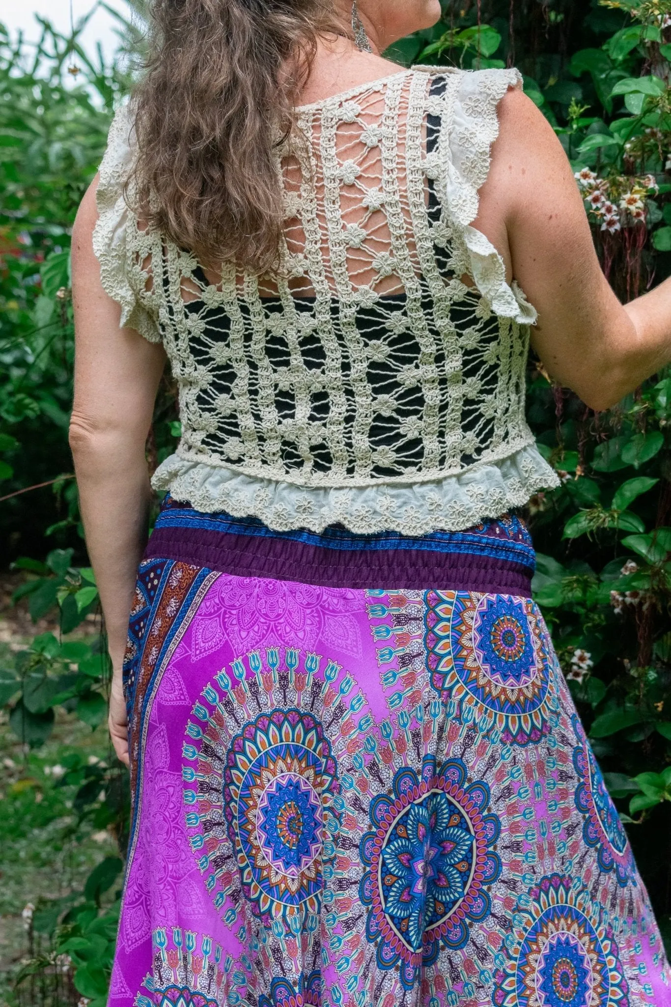 Gypsy Skirt - Retreat Mauve & Purple