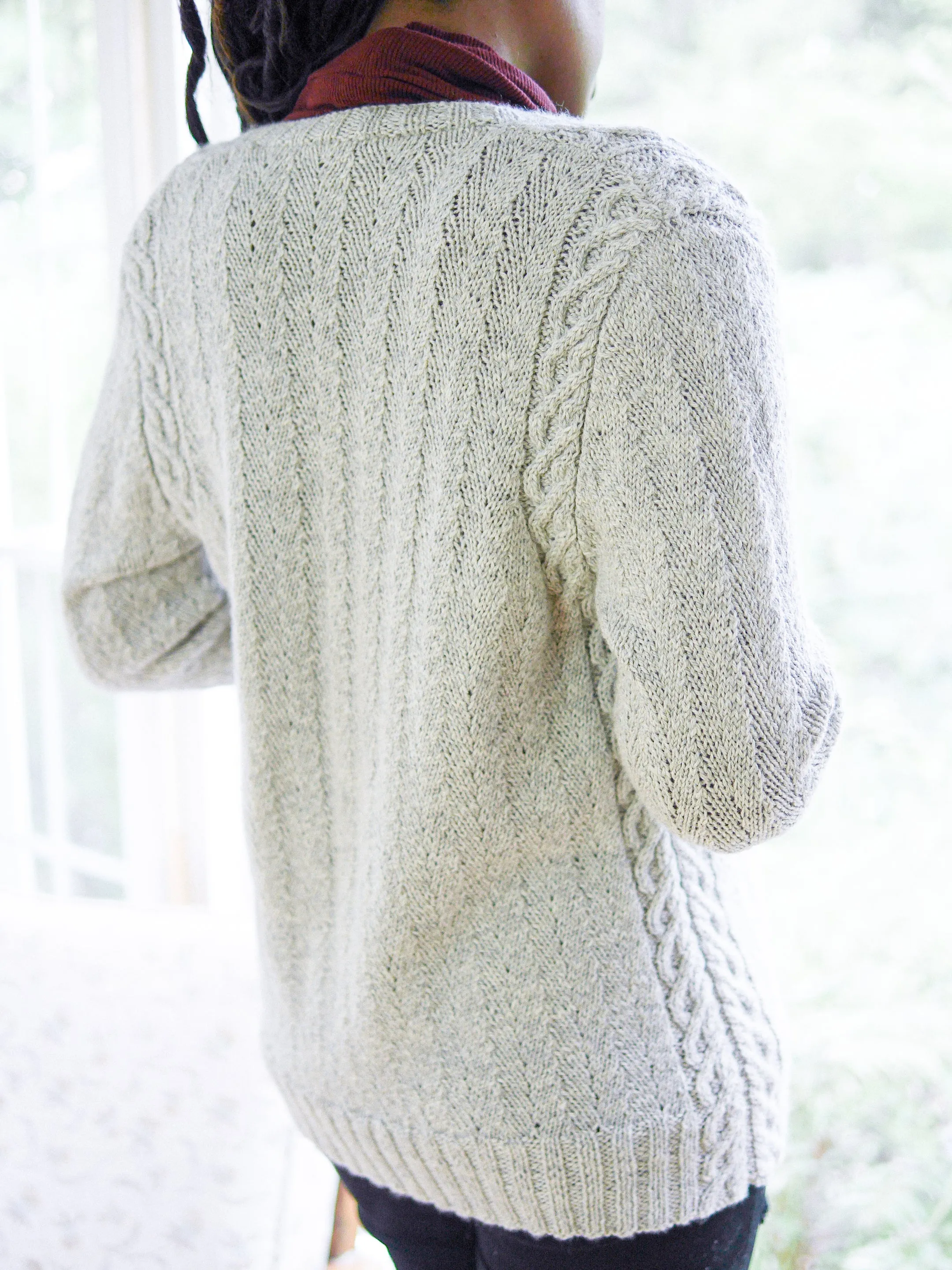 Herringweave Cardigan <br/><small>knitting pattern</small>