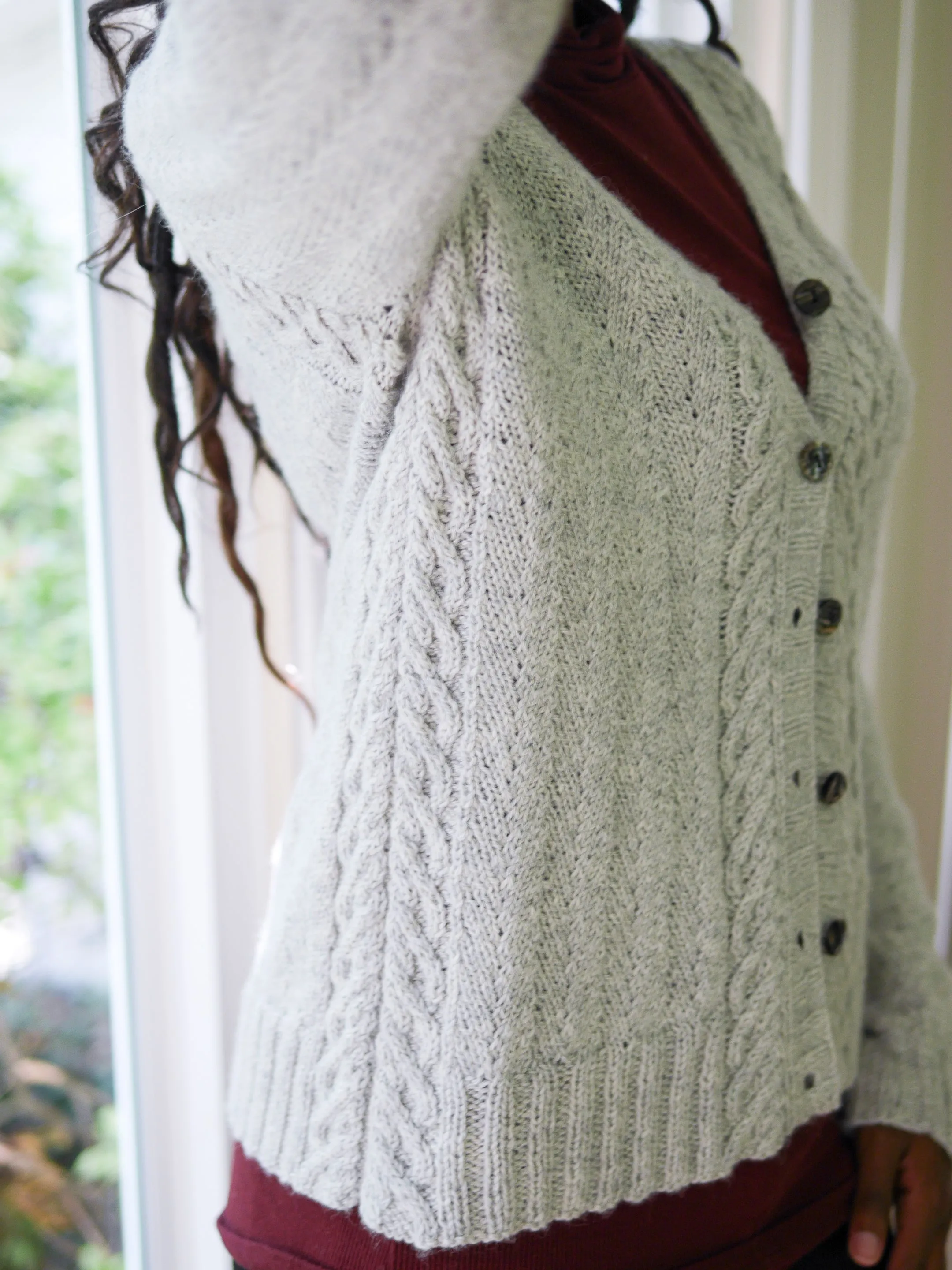 Herringweave Cardigan <br/><small>knitting pattern</small>