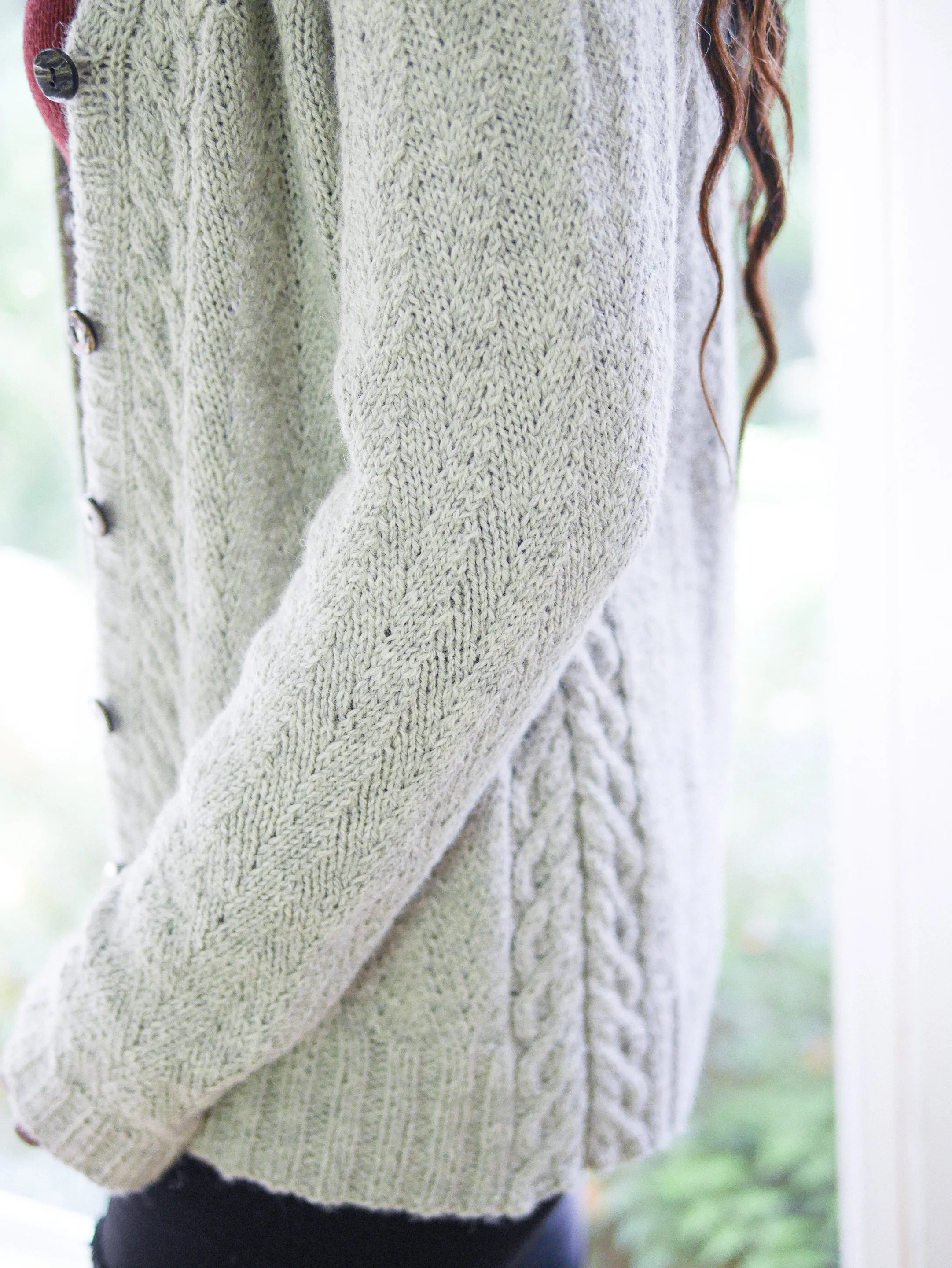 Herringweave Cardigan <br/><small>knitting pattern</small>