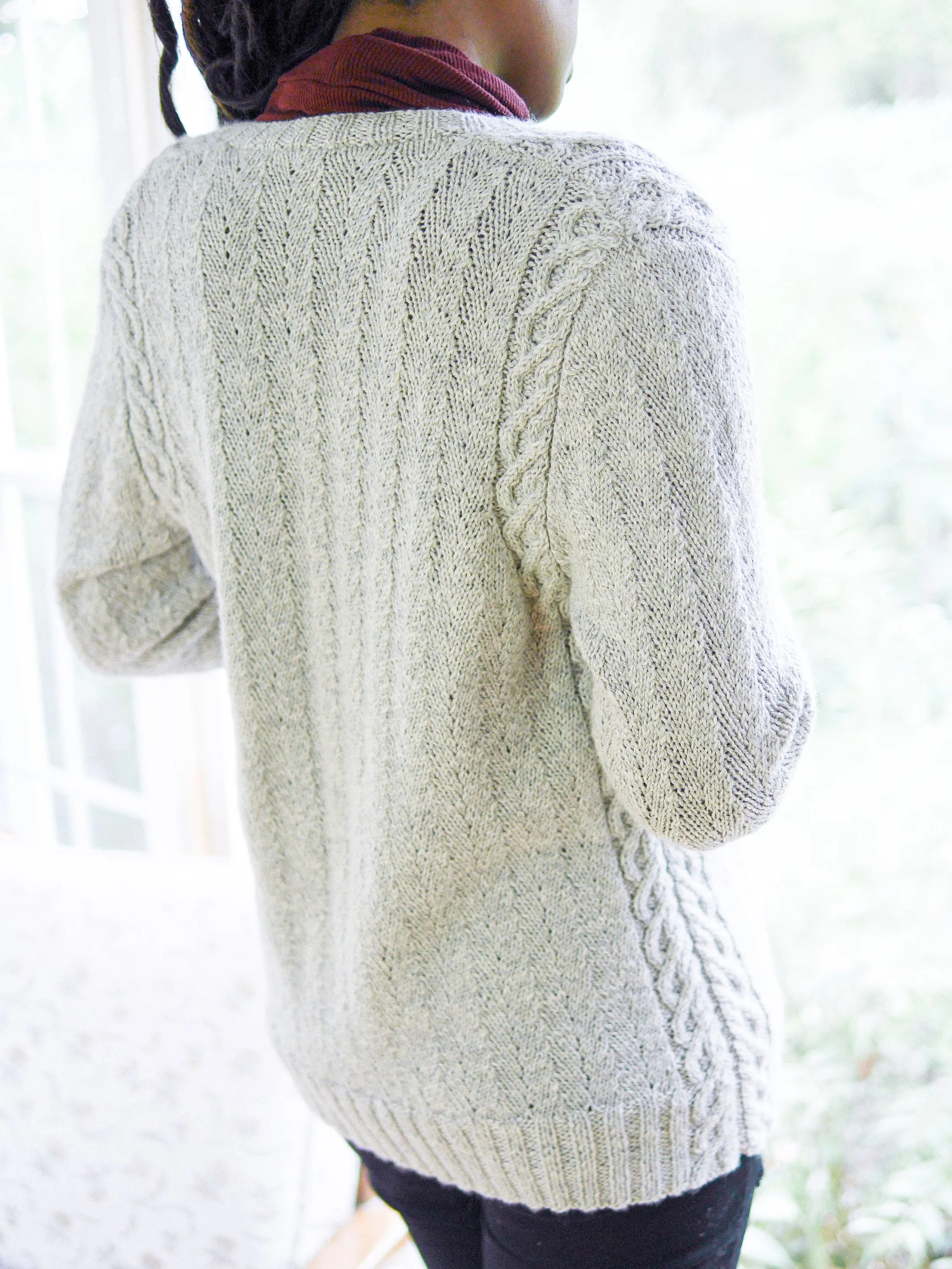 Herringweave Cardigan <br/><small>knitting pattern</small>