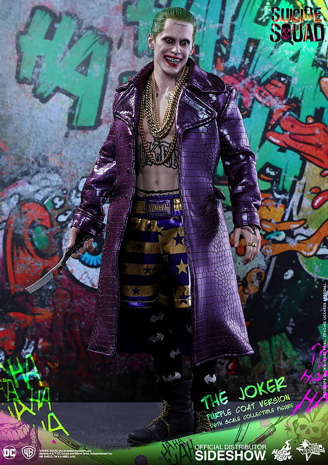 HOT TOYS DC THE JOKER (PURPLE COAT REGULAR VERSION) 1/6 SCALE - MMS382