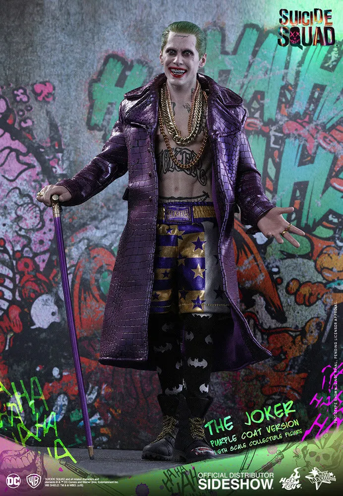 HOT TOYS DC THE JOKER (PURPLE COAT REGULAR VERSION) 1/6 SCALE - MMS382