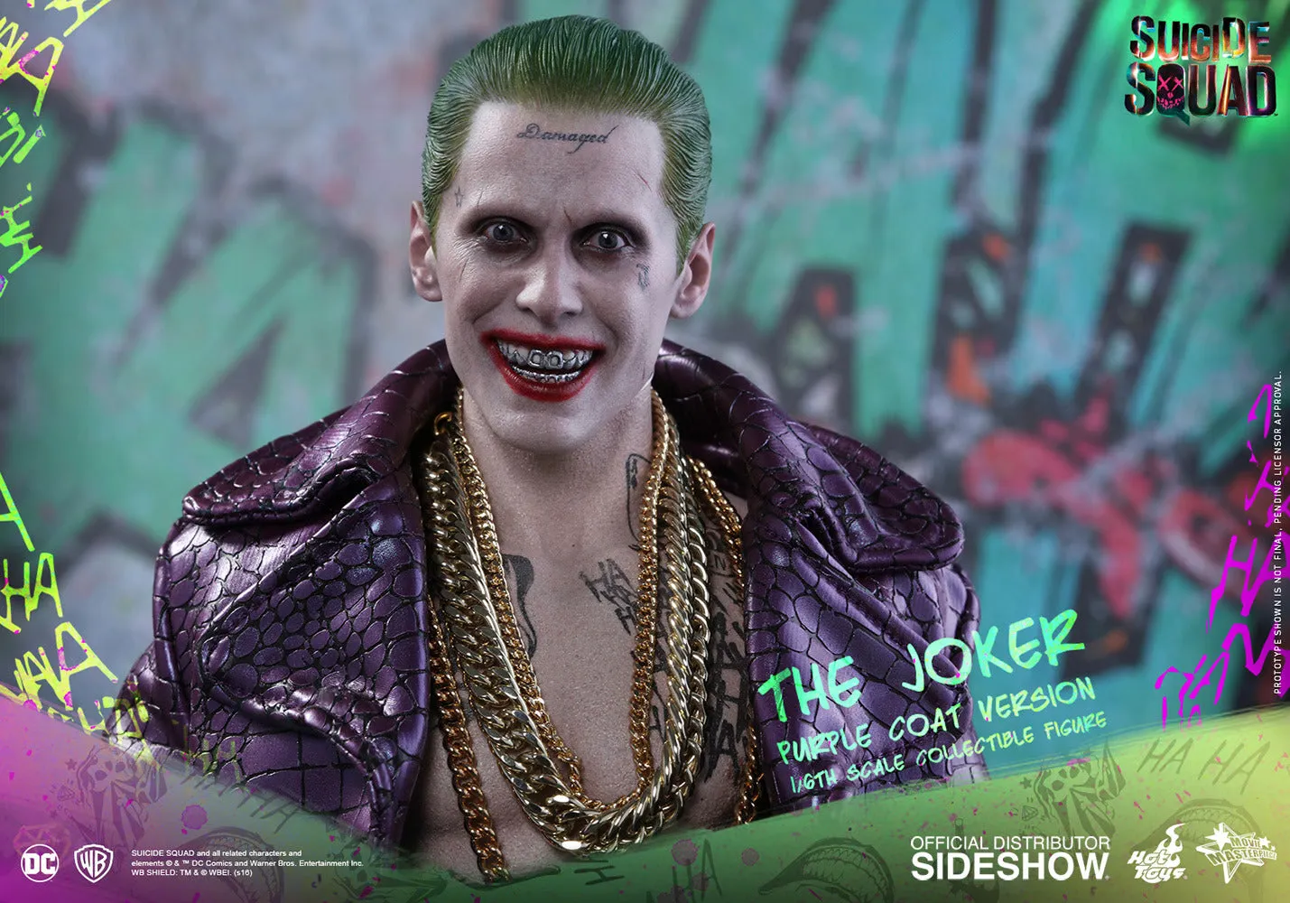 HOT TOYS DC THE JOKER (PURPLE COAT REGULAR VERSION) 1/6 SCALE - MMS382