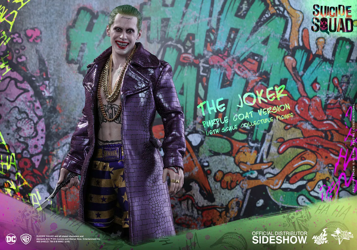 HOT TOYS DC THE JOKER (PURPLE COAT REGULAR VERSION) 1/6 SCALE - MMS382