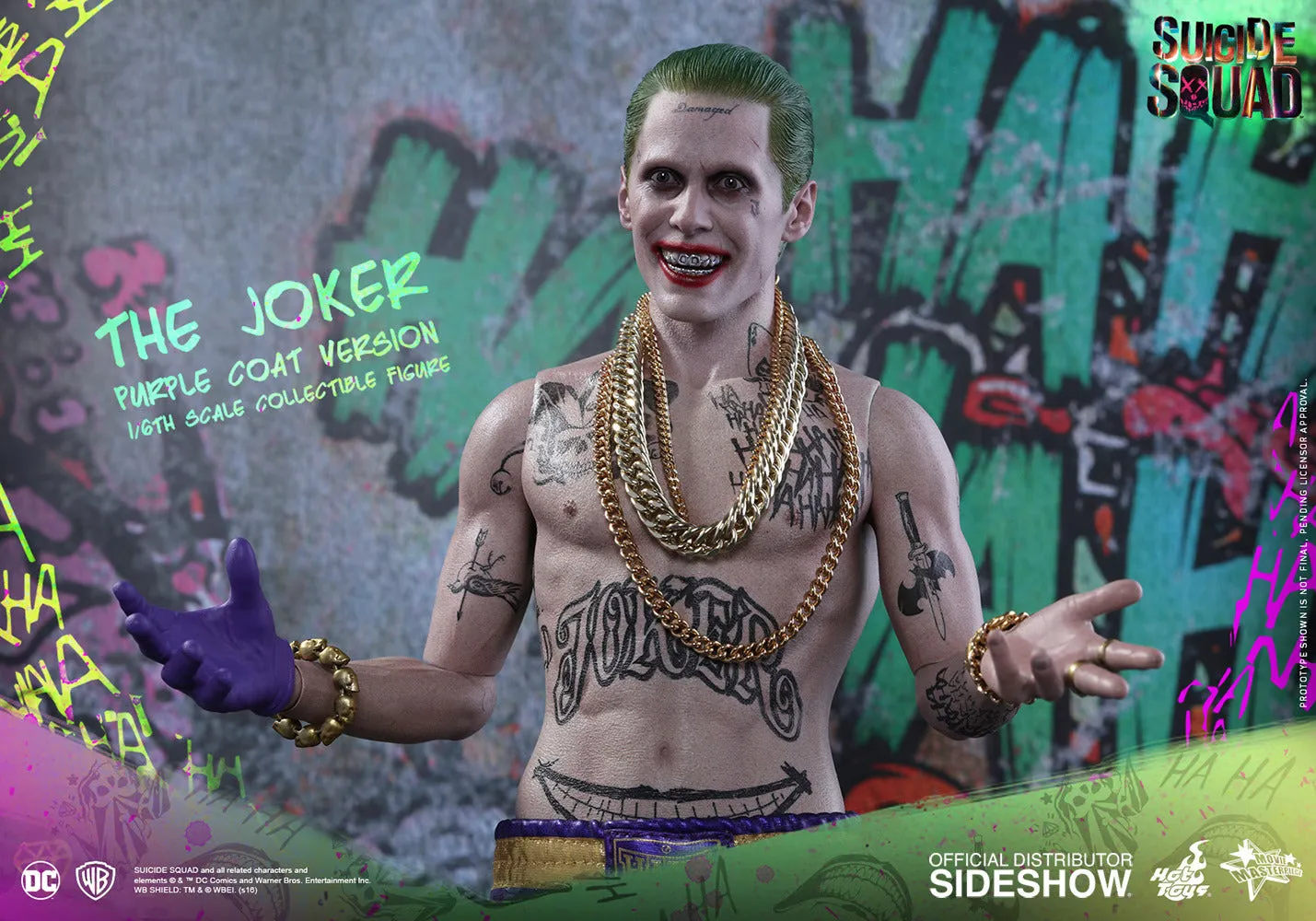 HOT TOYS DC THE JOKER (PURPLE COAT REGULAR VERSION) 1/6 SCALE - MMS382