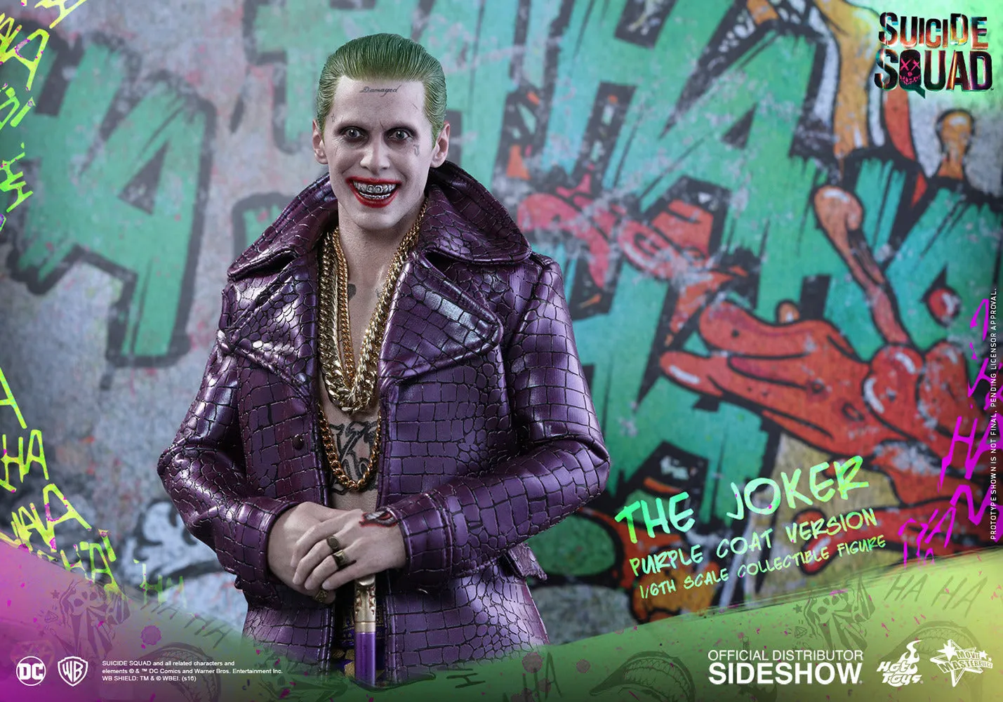 HOT TOYS DC THE JOKER (PURPLE COAT REGULAR VERSION) 1/6 SCALE - MMS382