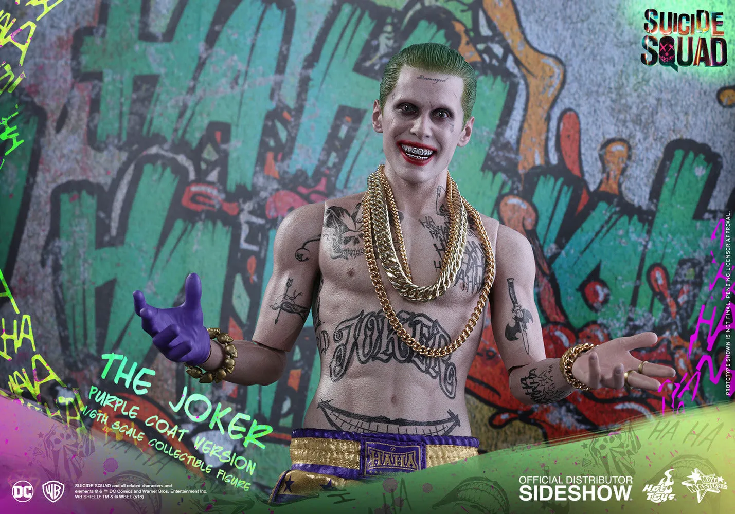 HOT TOYS DC THE JOKER (PURPLE COAT REGULAR VERSION) 1/6 SCALE - MMS382