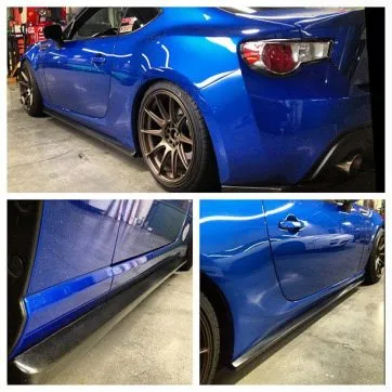 HT Autos Side Skirt Extensions 2013-2021 BRZ V1