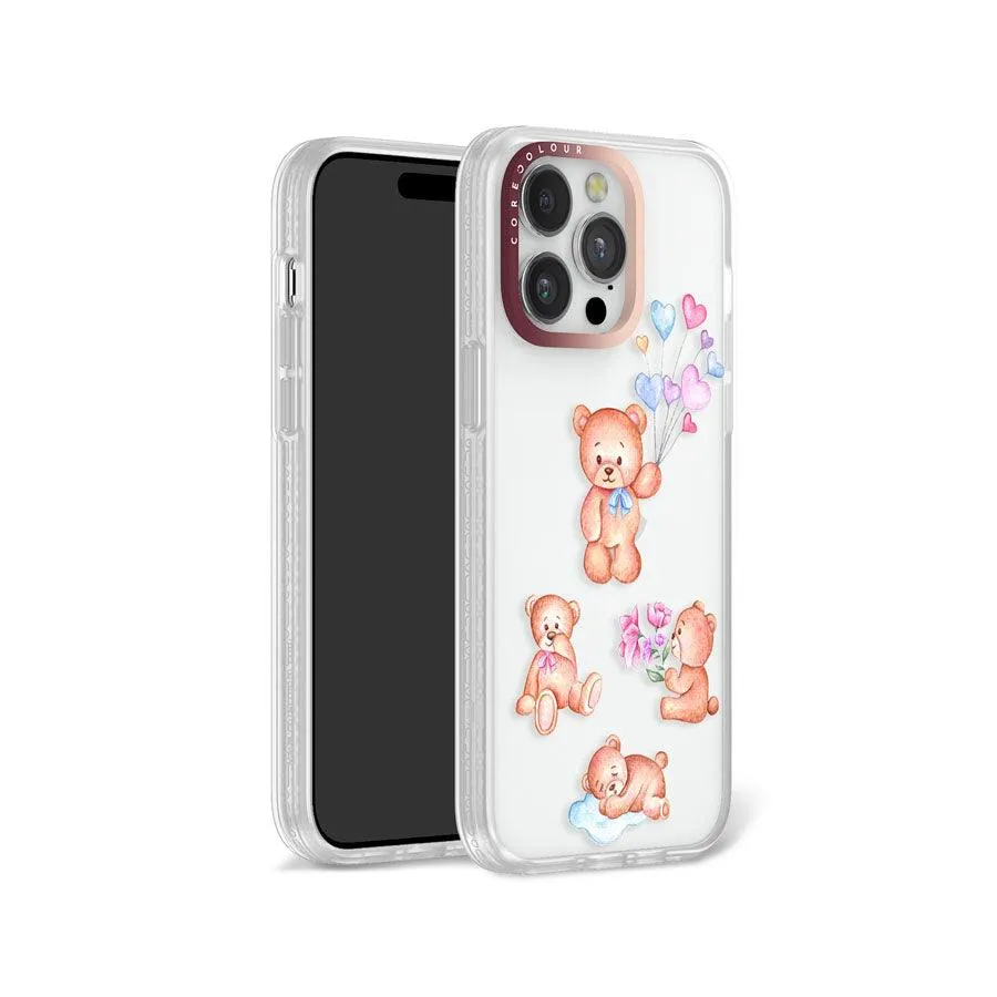 iPhone 12 Pro Teddy Bear Friends Phone Case MagSafe Compatible