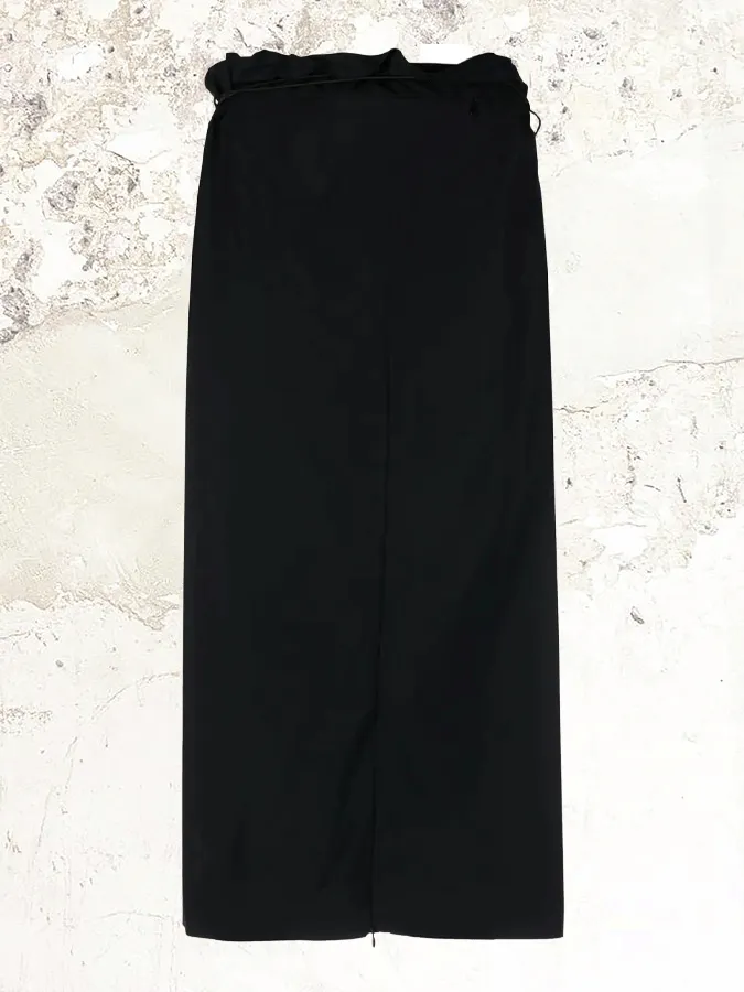 Johanna Parv Draped midi skirt