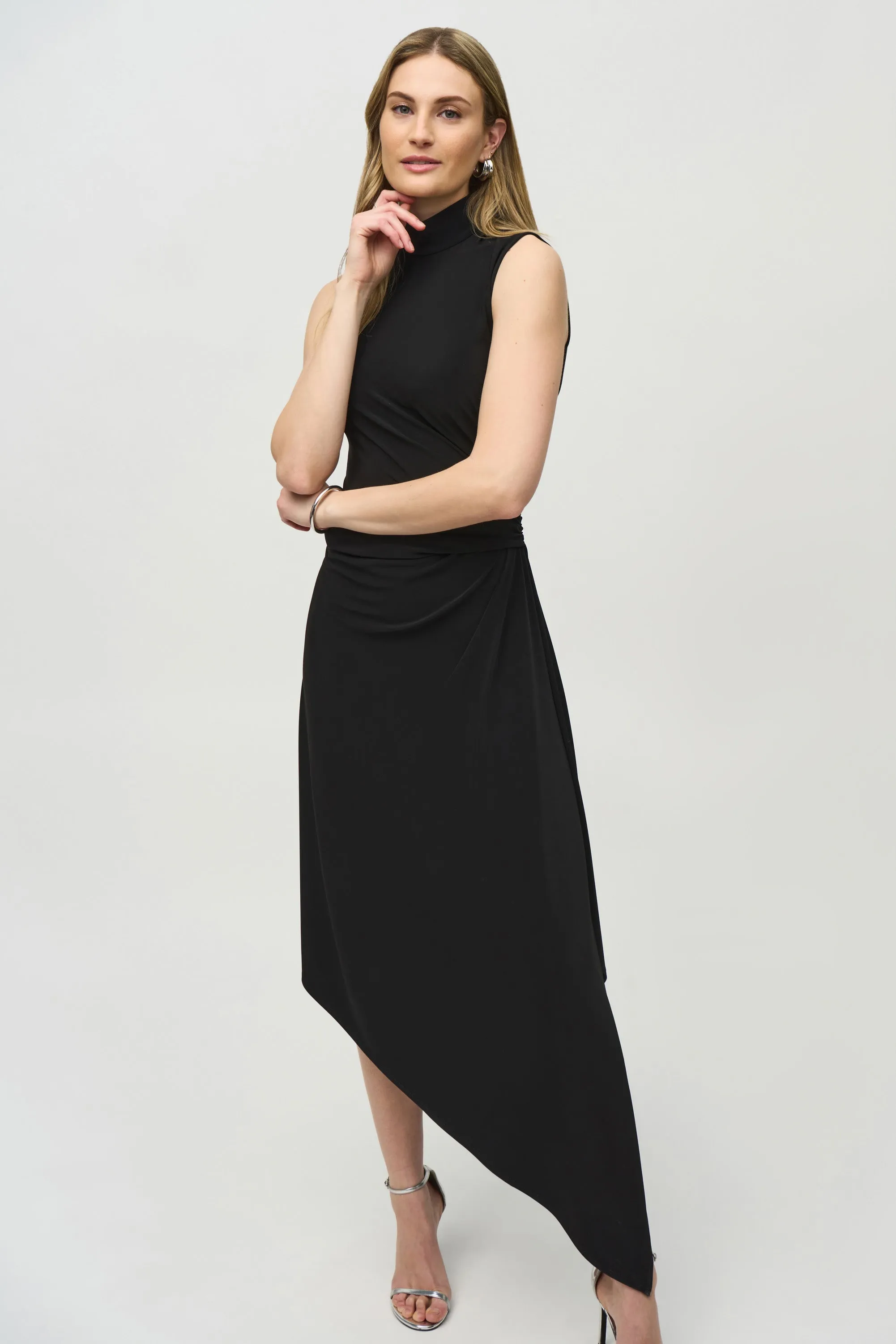 Joseph Ribkoff Fit and Flare Dress 244038 - Black