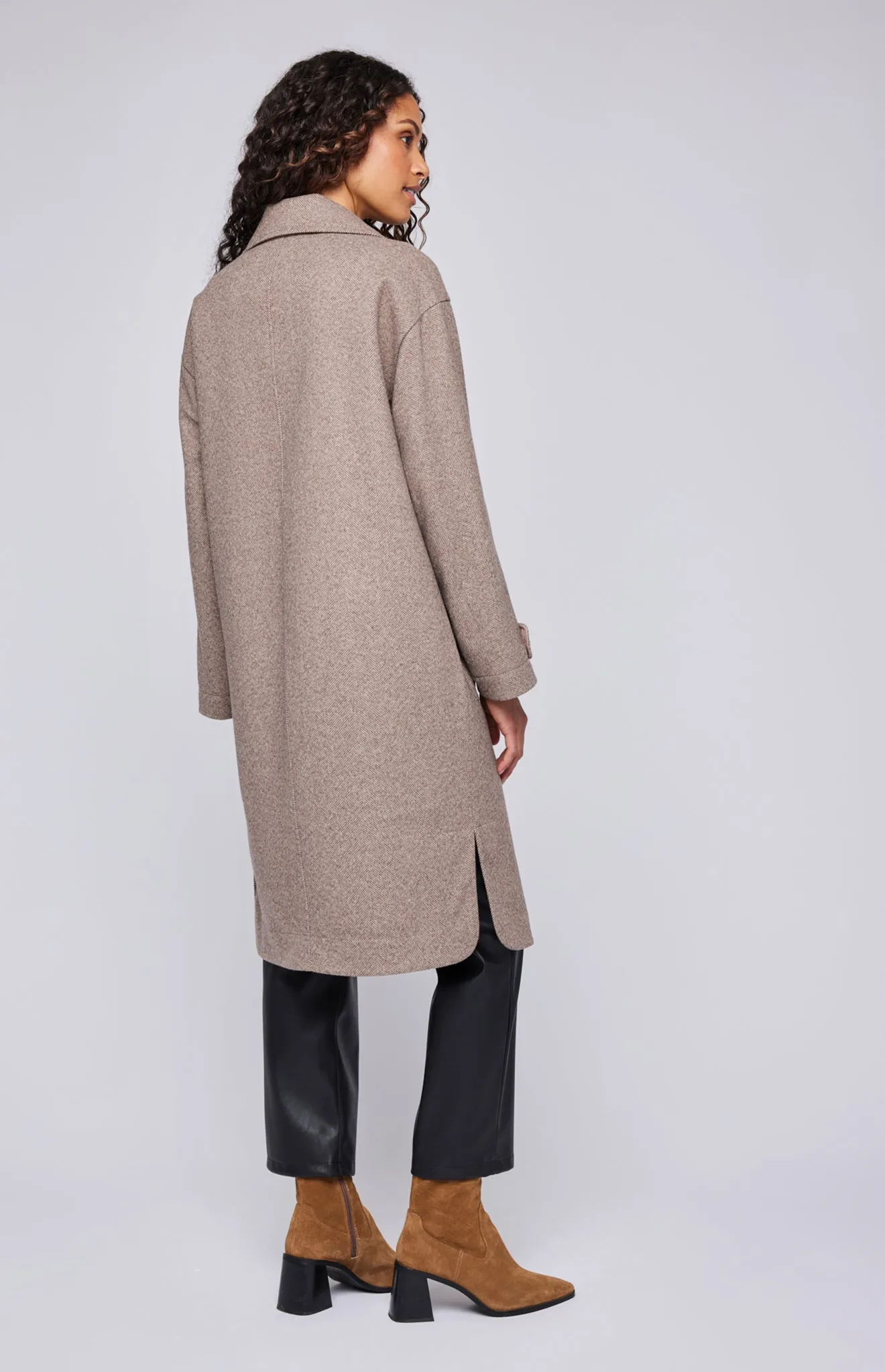 Jude Herringbone Coat