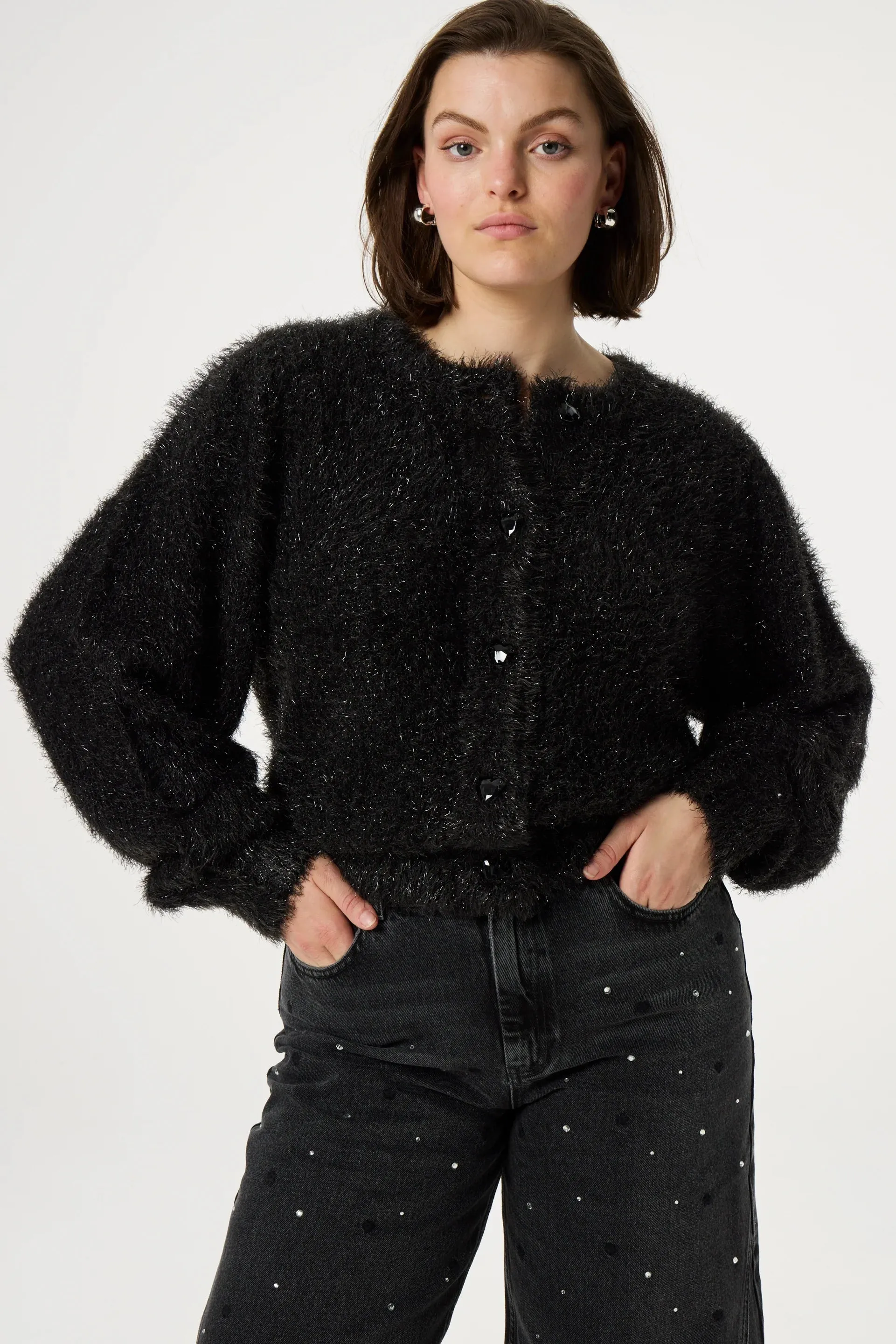 Kitty Cardigan - Black