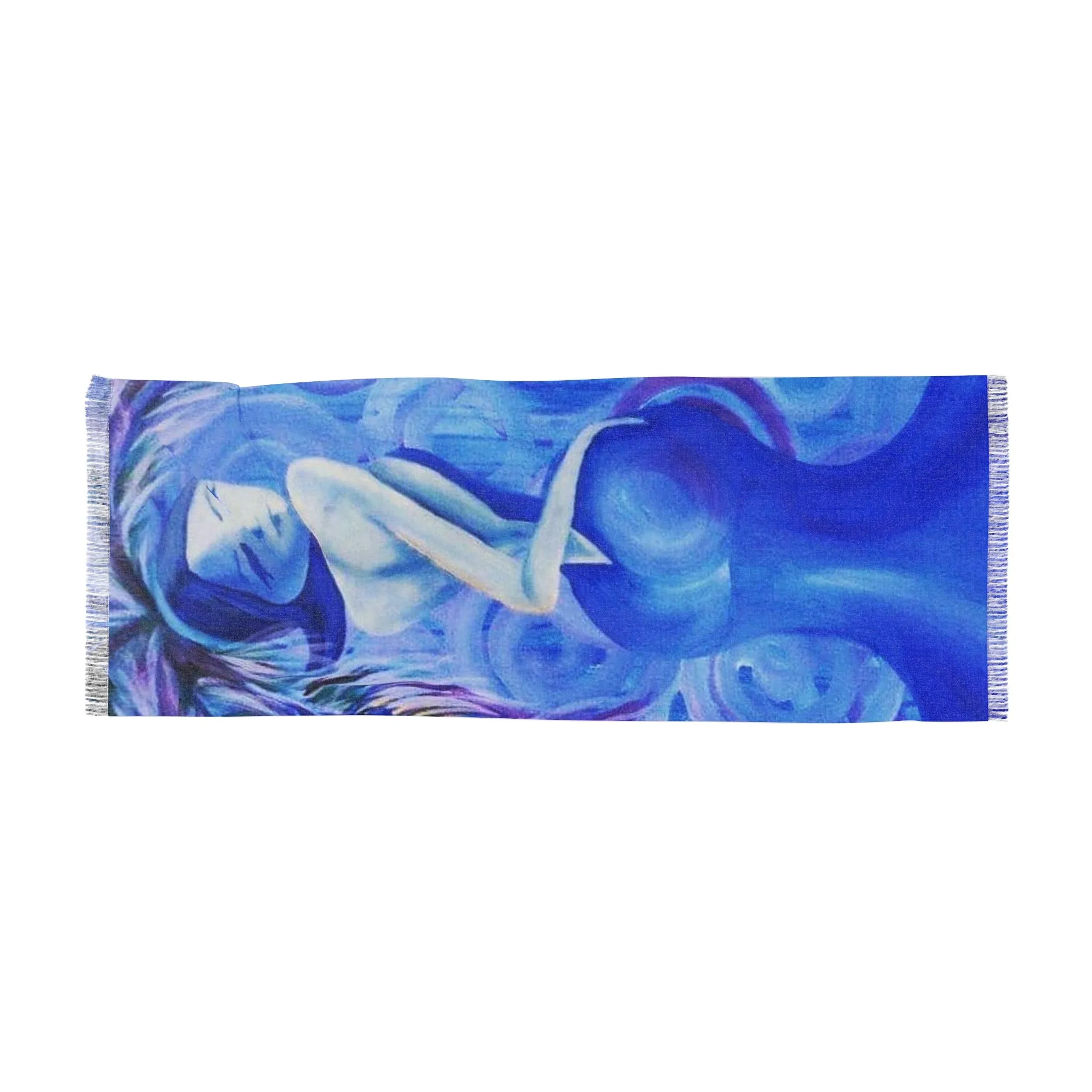 Lady Blue Scarf