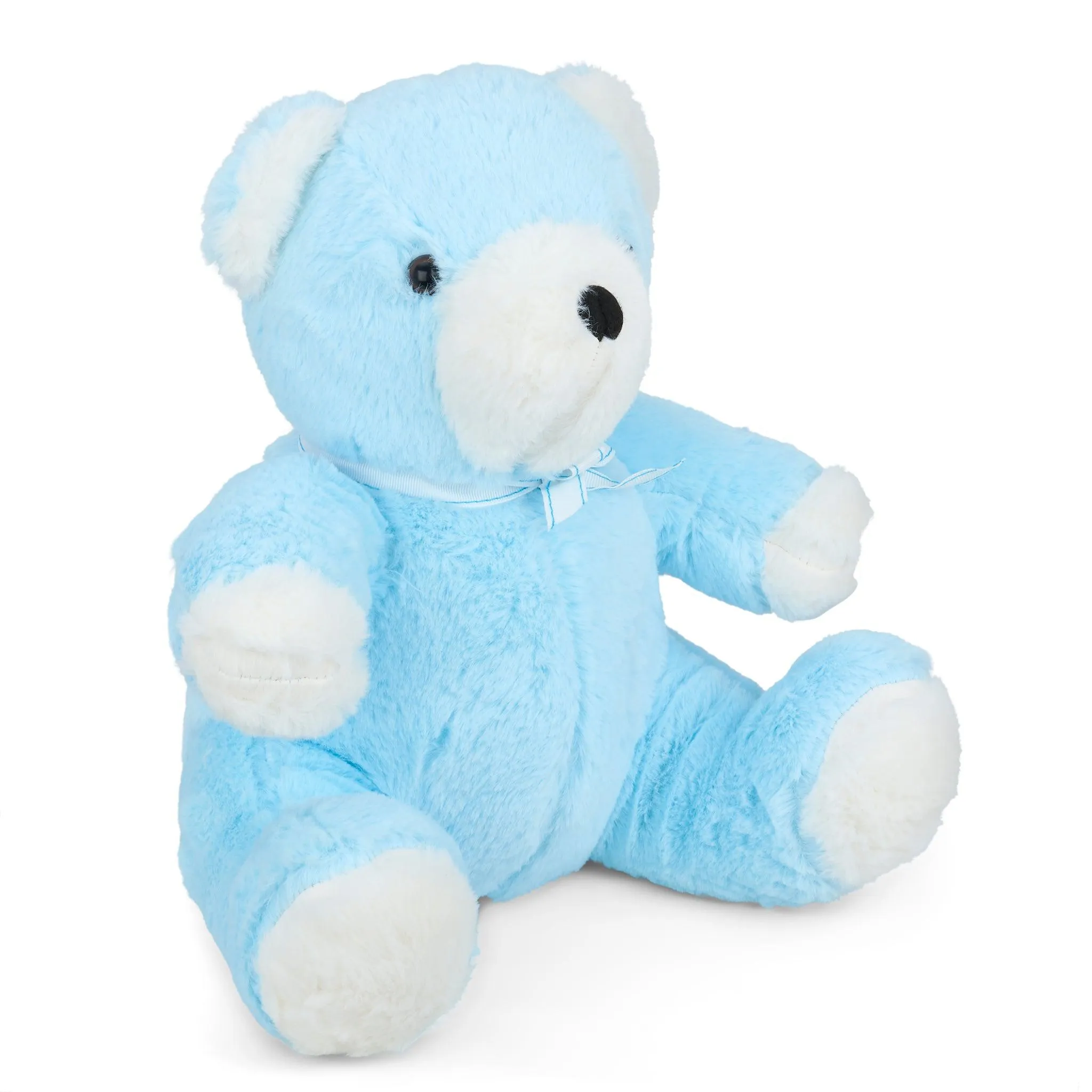 Large Blue "Ben" Teddy Bear Door Stop - 29cm