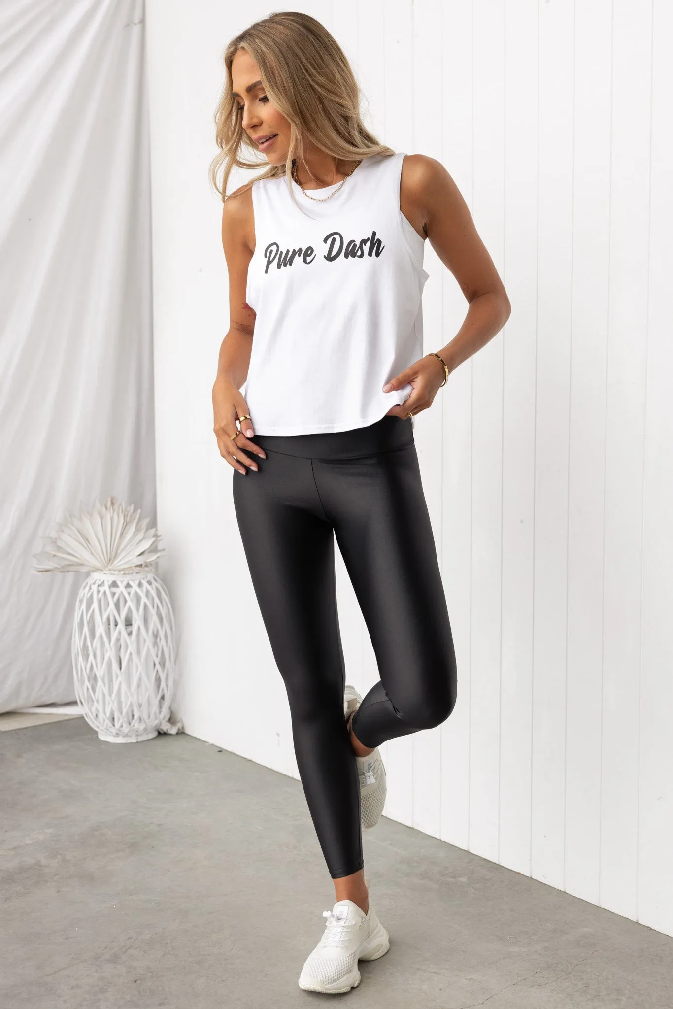 Liquid High Rise Legging - Black