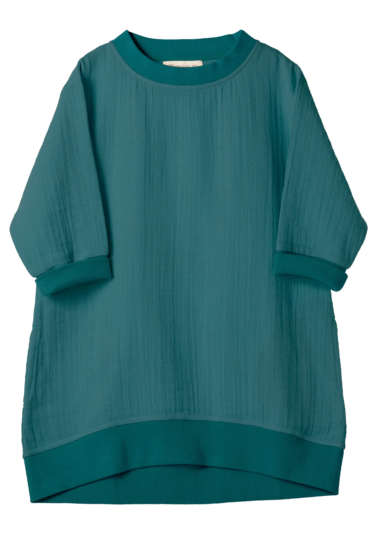 Long-Top 3/4 sleeve Emerald