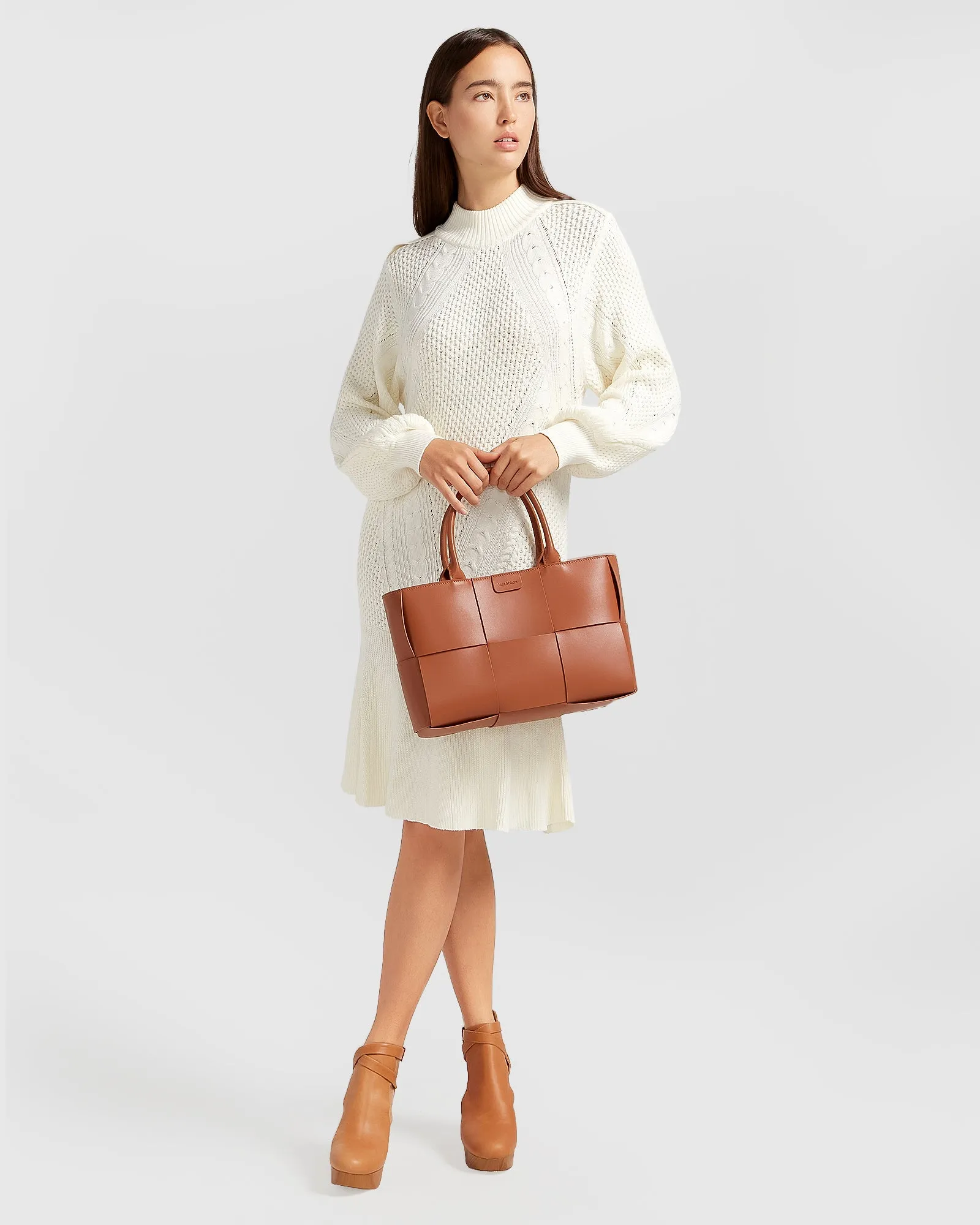 Love Letter Knit Dress - Cream