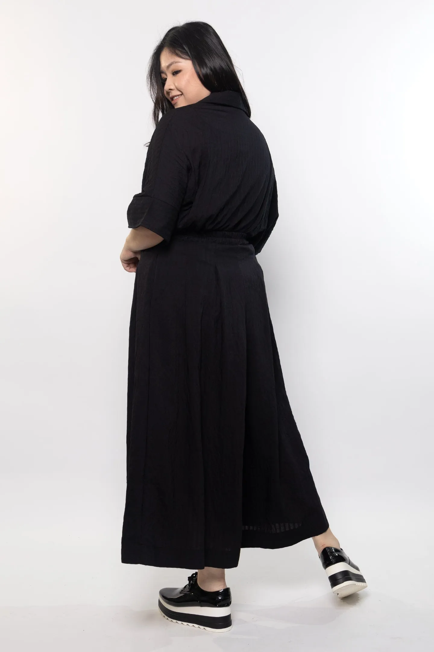 Luca Culottes in Black