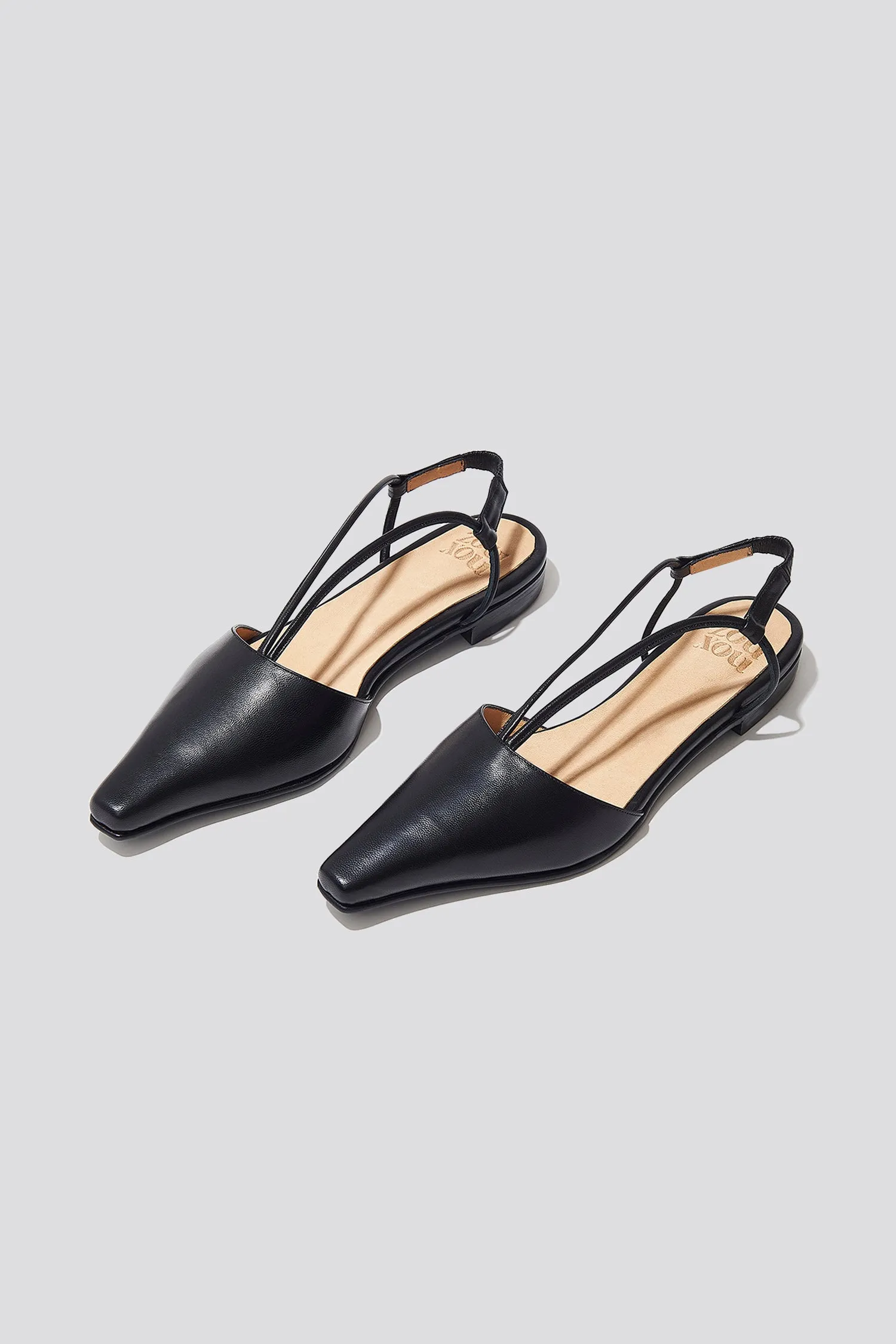 Luisa Slingback in Black