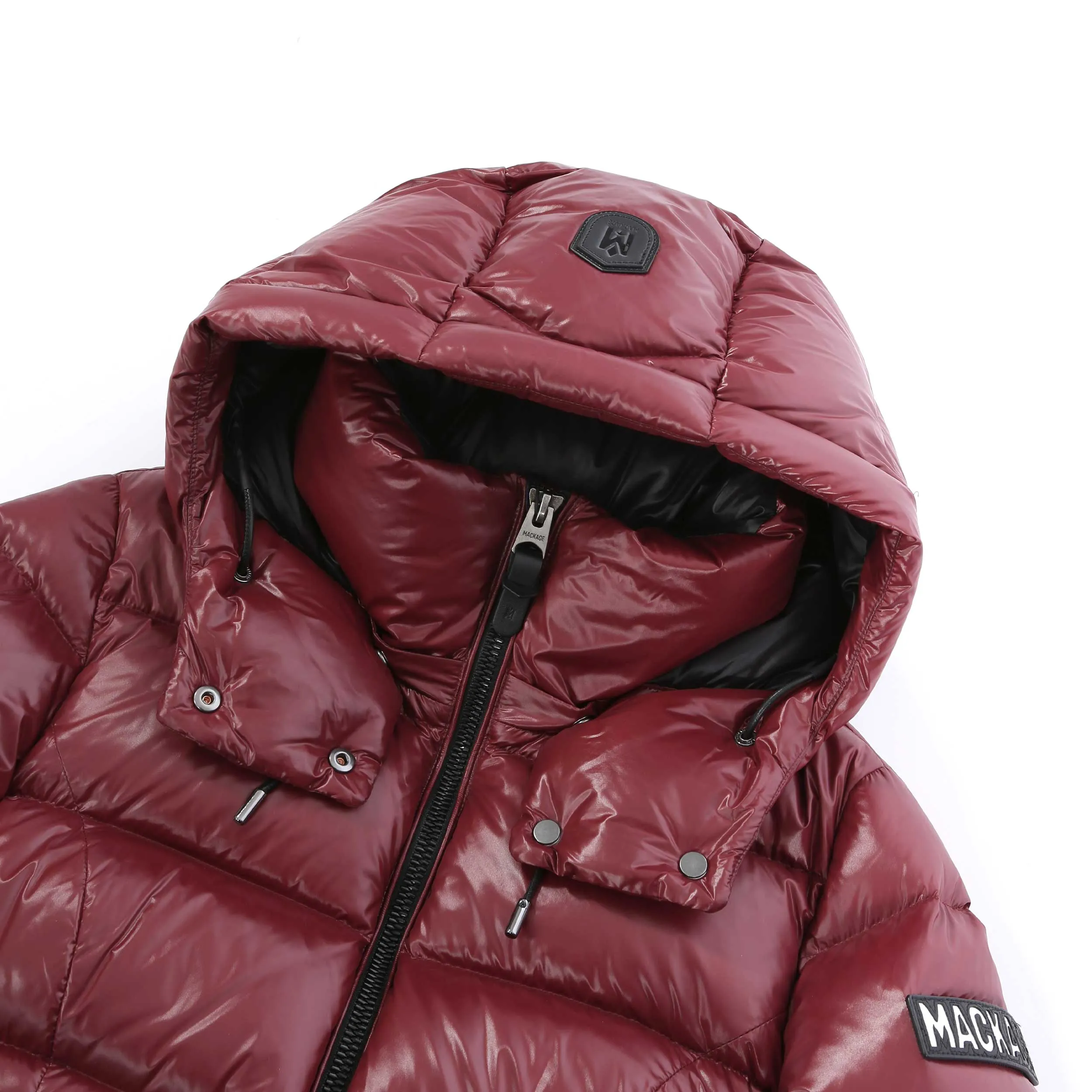 Mackage Madalyn-V Ladies Jacket in Garnet