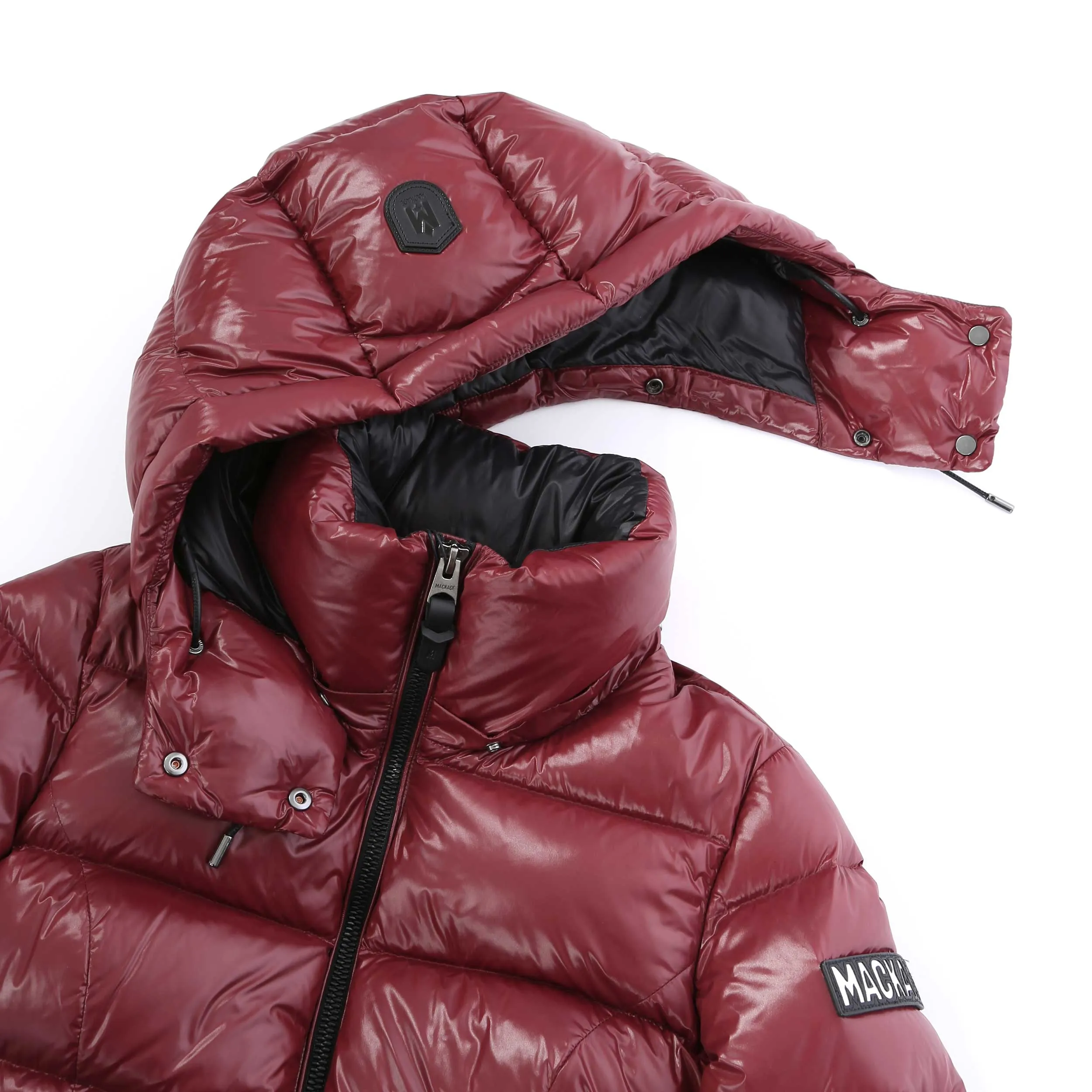 Mackage Madalyn-V Ladies Jacket in Garnet