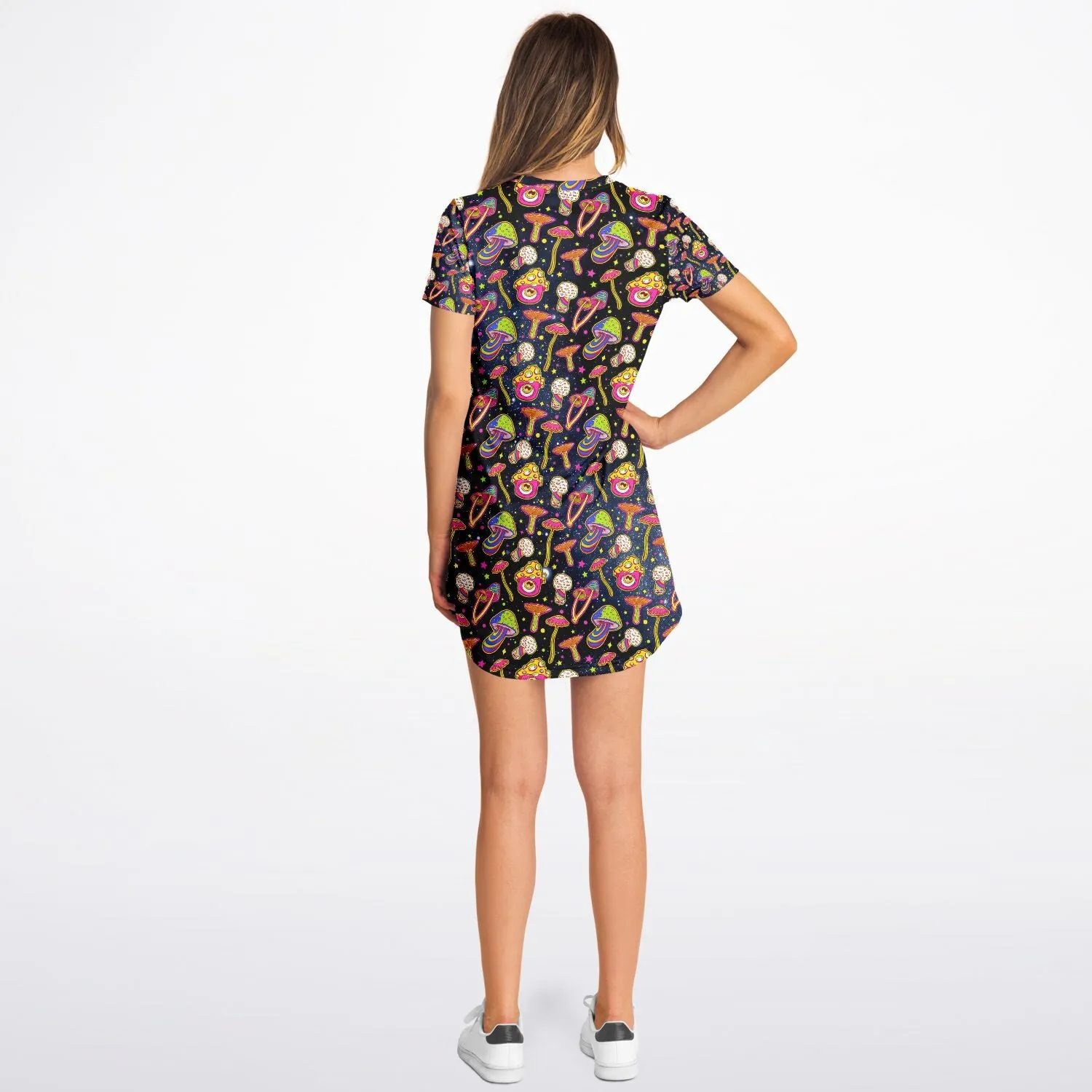 Magic Mushroom T-Shirt Dress