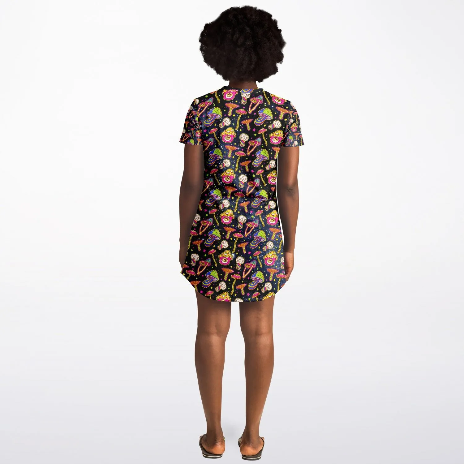 Magic Mushroom T-Shirt Dress