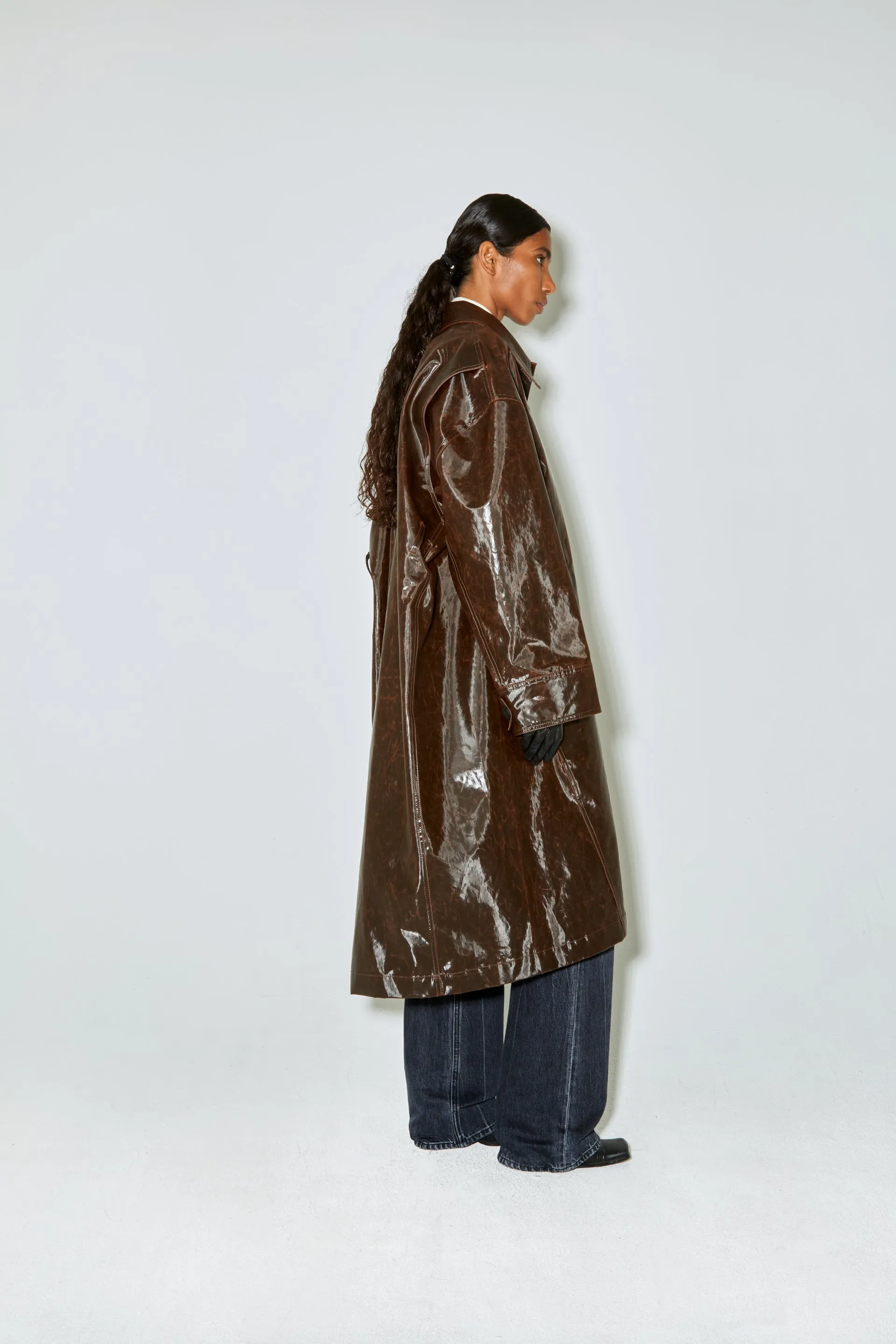 MANSO coat brown