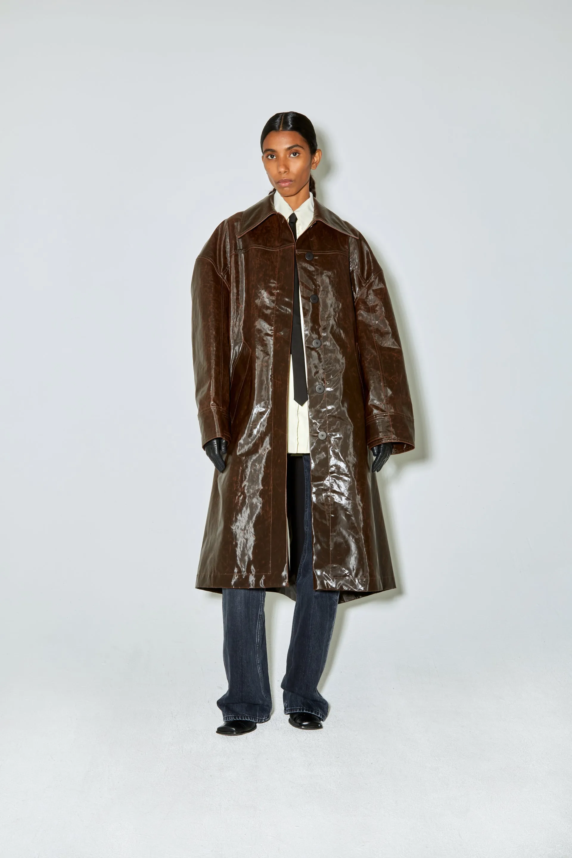 MANSO coat brown