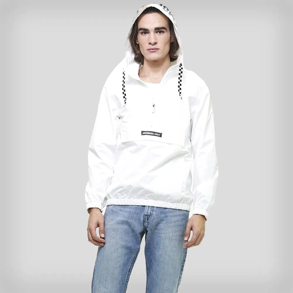 Members Only Men's Solid Pullover Jacket