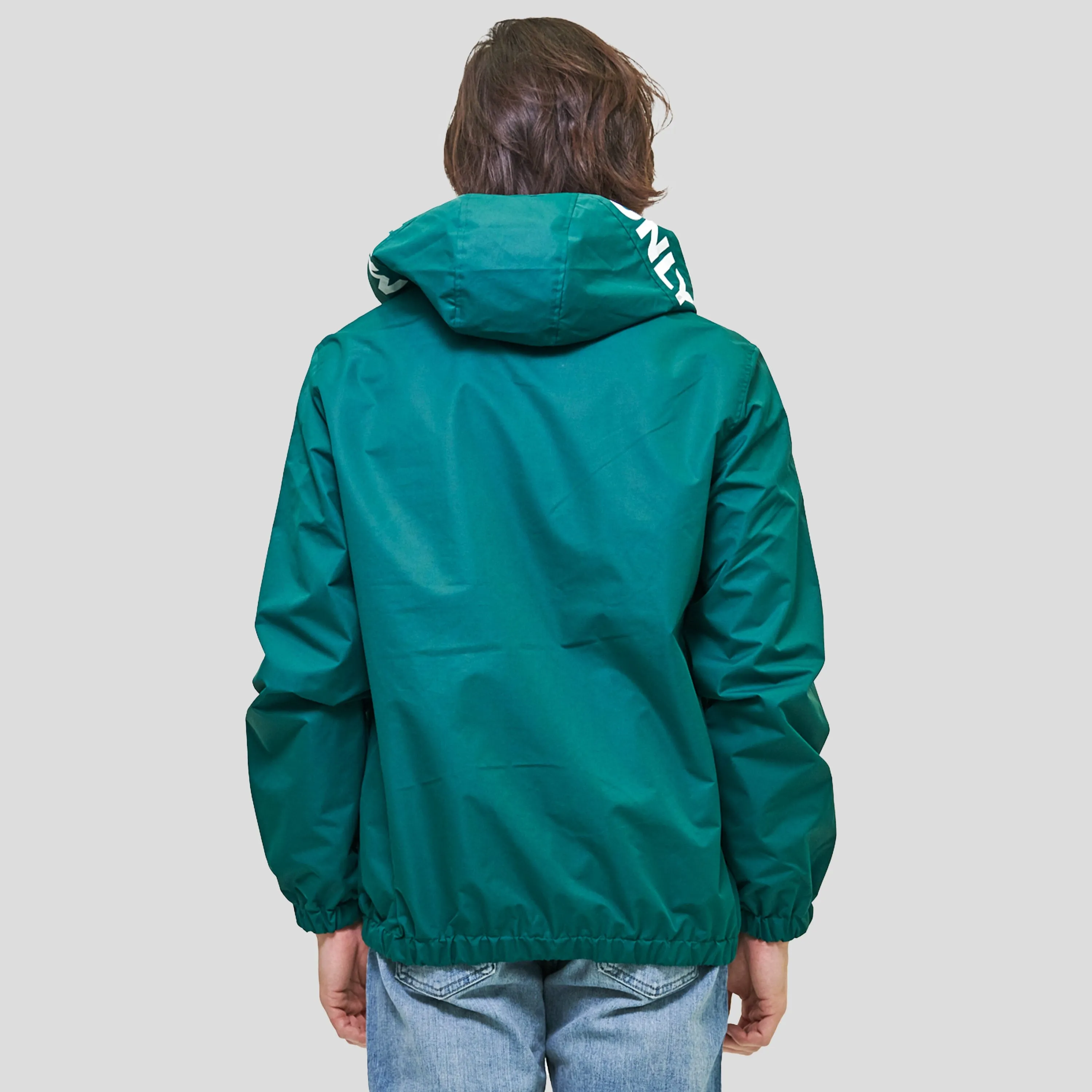 Members Only Men's Solid Pullover Jacket