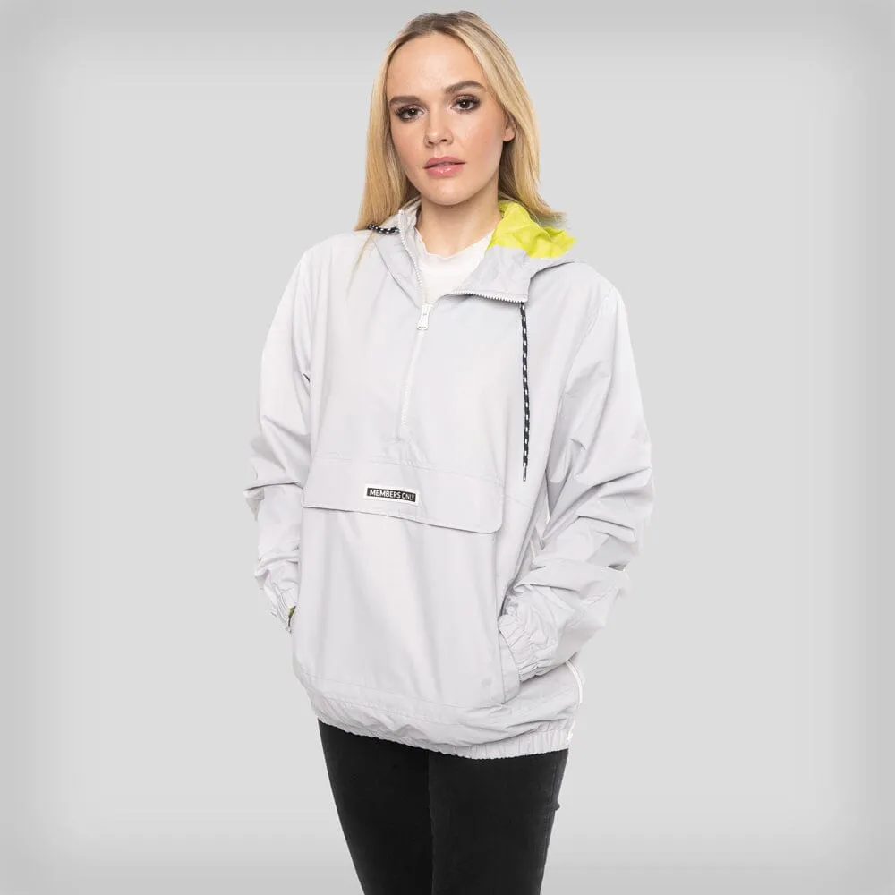 Members Only Women's Solid Popover Oversized Jacket