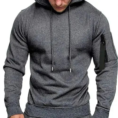 Mens Hoodies Sweatshirt Drawstring Hoodies Long Sleeve Hooded Pullover 2021 Autumn Winter Hoodie  2XL Man Coat Winter