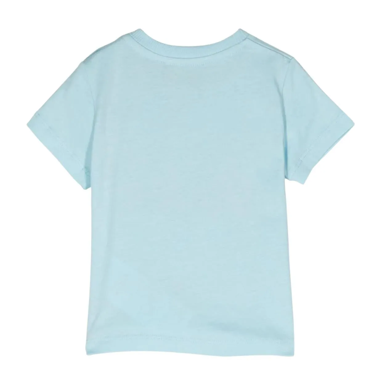 Moschino Baby Teddy Balloons Logo Sky Blue T-Shirt