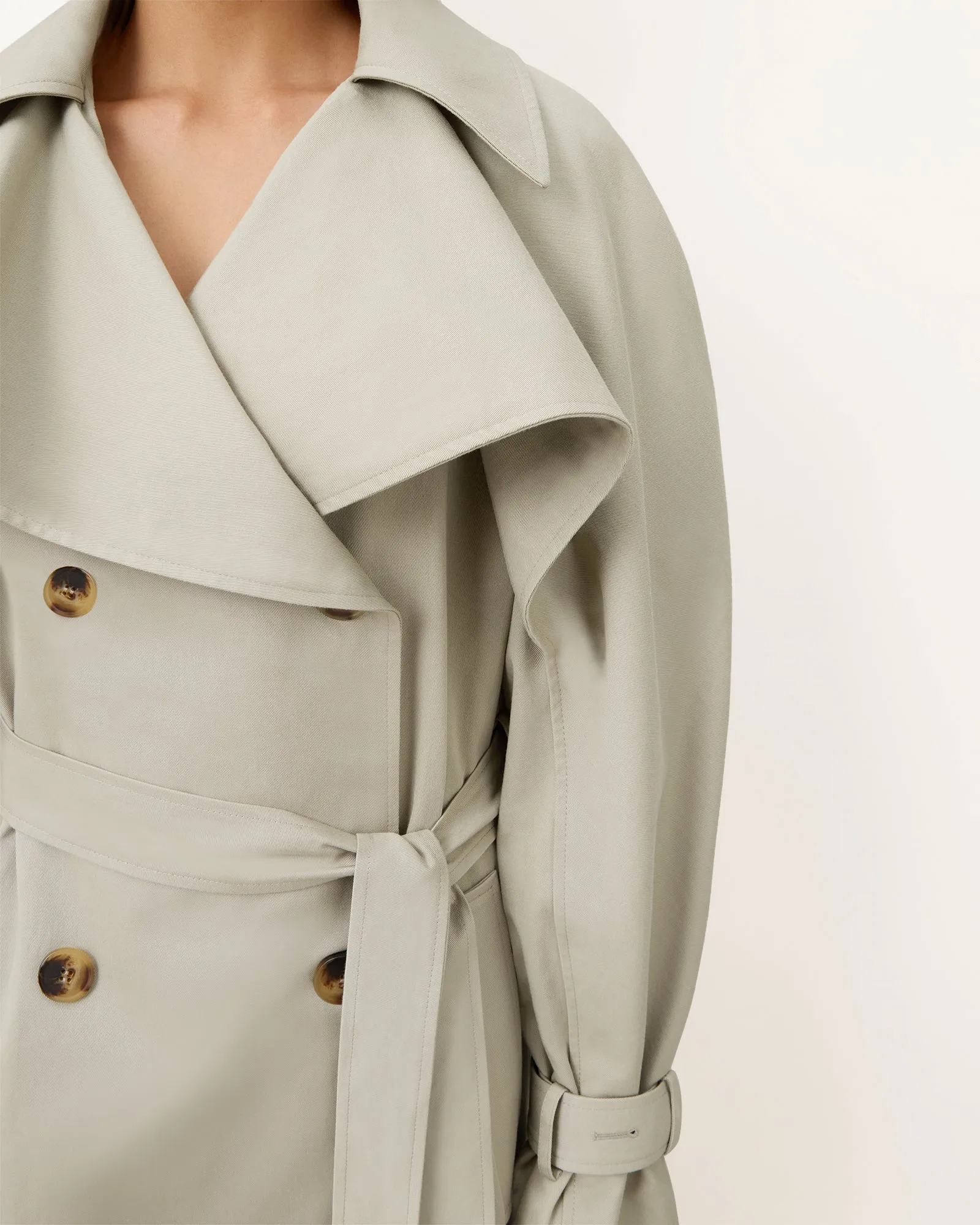 Mulberry x Rejina Pyo Trench Coat Classic Camel