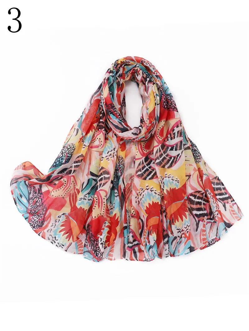 MYP035 Stylish ethnic style printed scarf Comfortable casual scarf