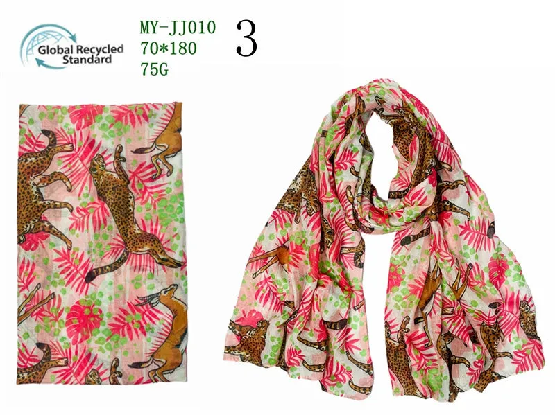 MYP040  Beach floral fashion printed scarf