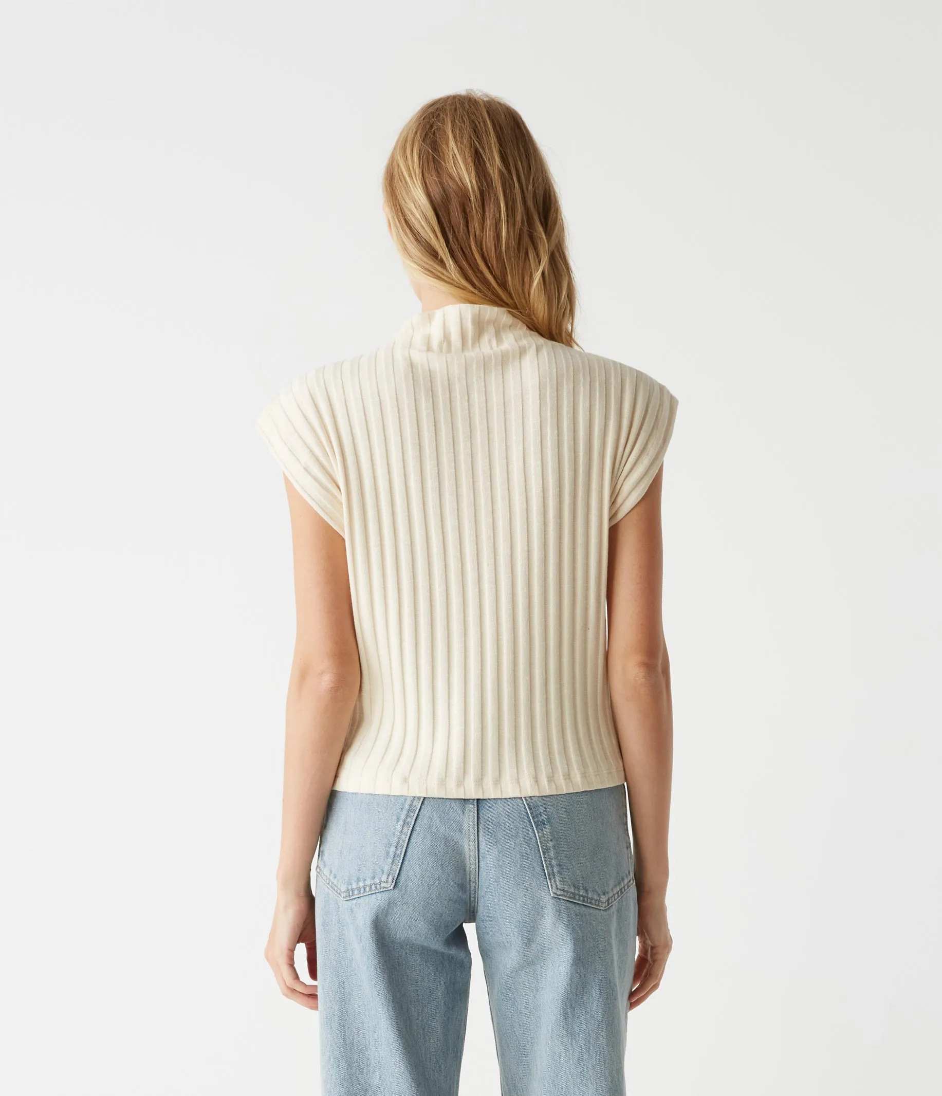 Nara Mock Neck Top