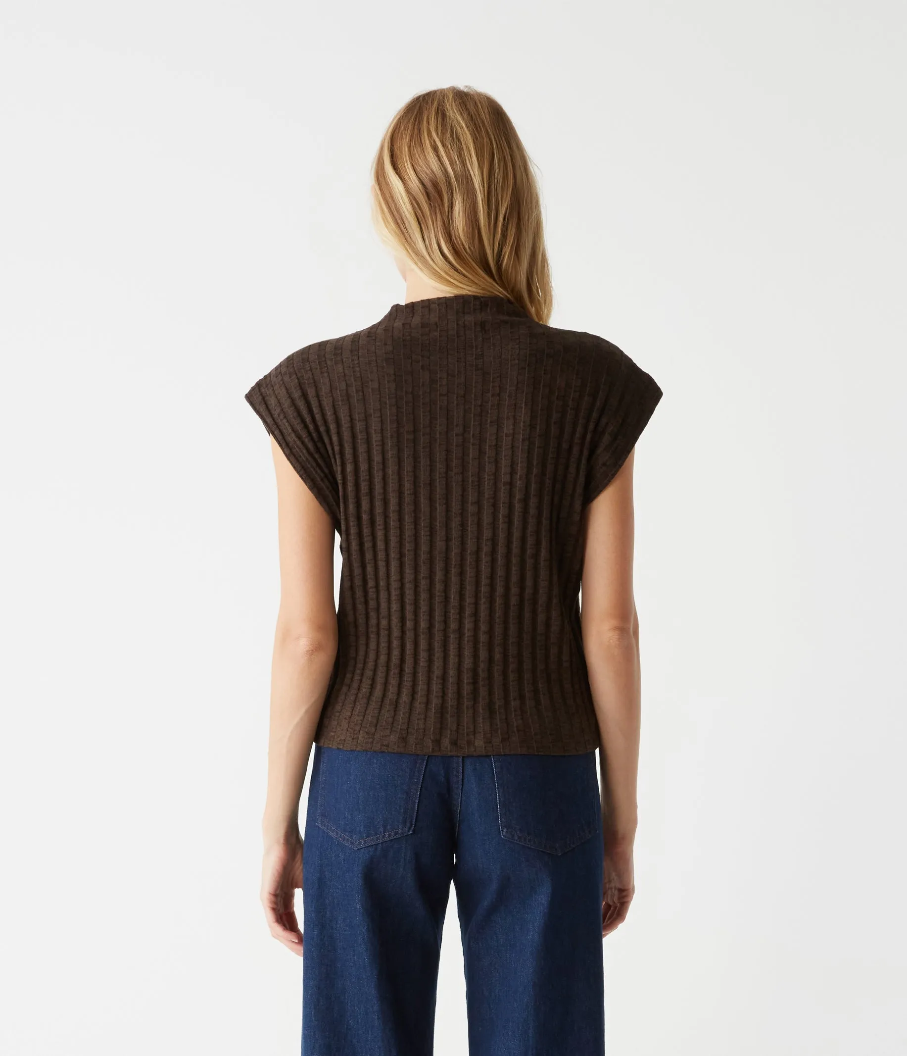 Nara Mock Neck Top