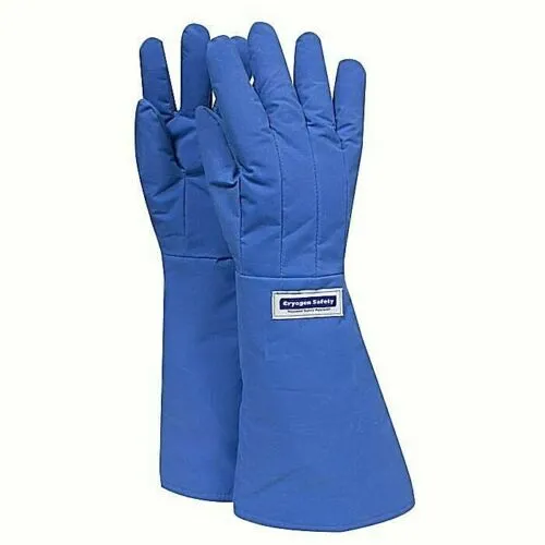 National Safety Apparel G99CRBEPEL Cryogenic Safety Gloves Standard  18"