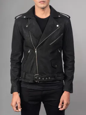 Negan The Walking Dead Black Leather Jacket