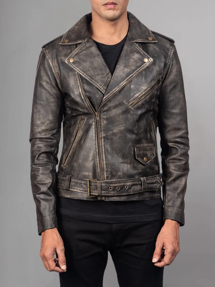 Negan The Walking Dead Black Leather Jacket