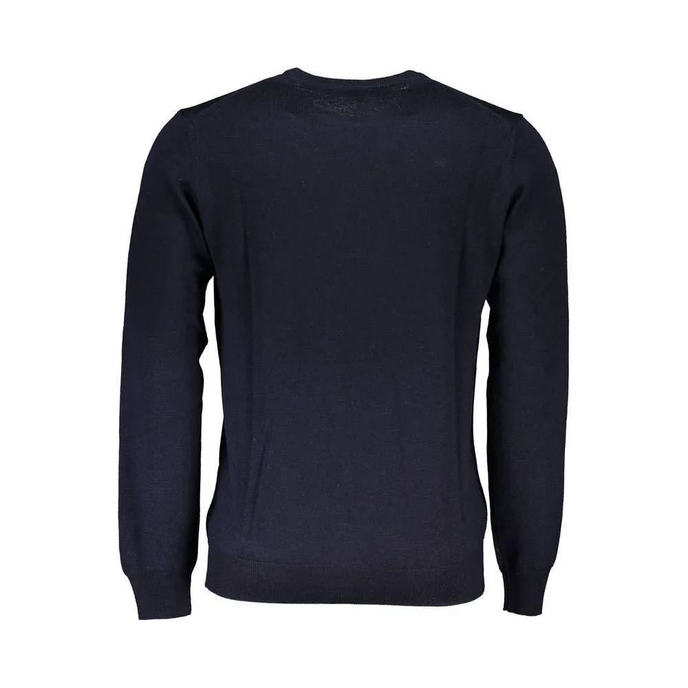 North Sails Blue Fabric Men Sweater