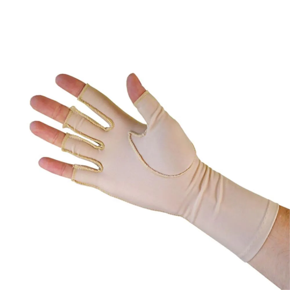 Oedema Glove 3/4 Finger - Beige Single