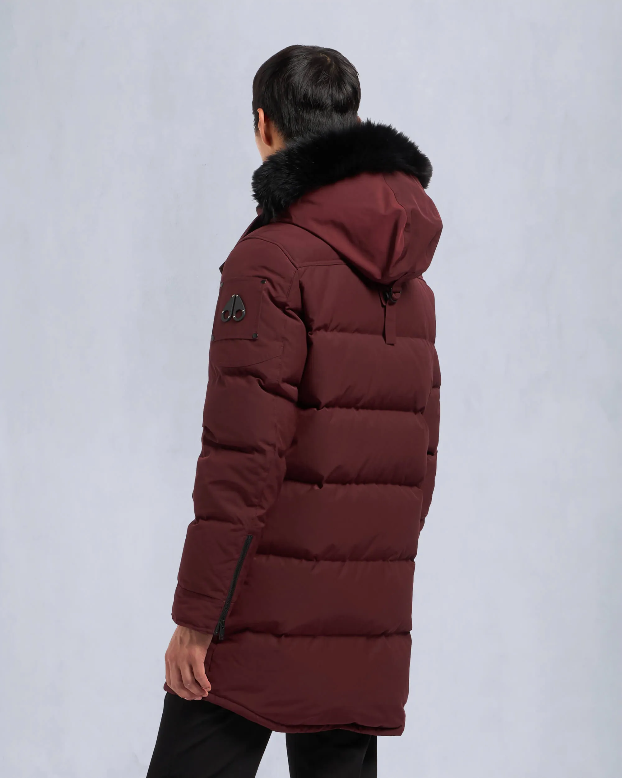 ONYX SHEARLING BIG RIDGE PARKA