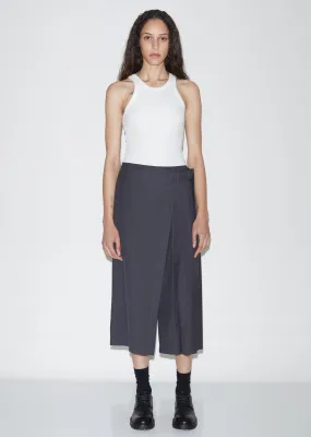 Pleated Wideleg Culottes