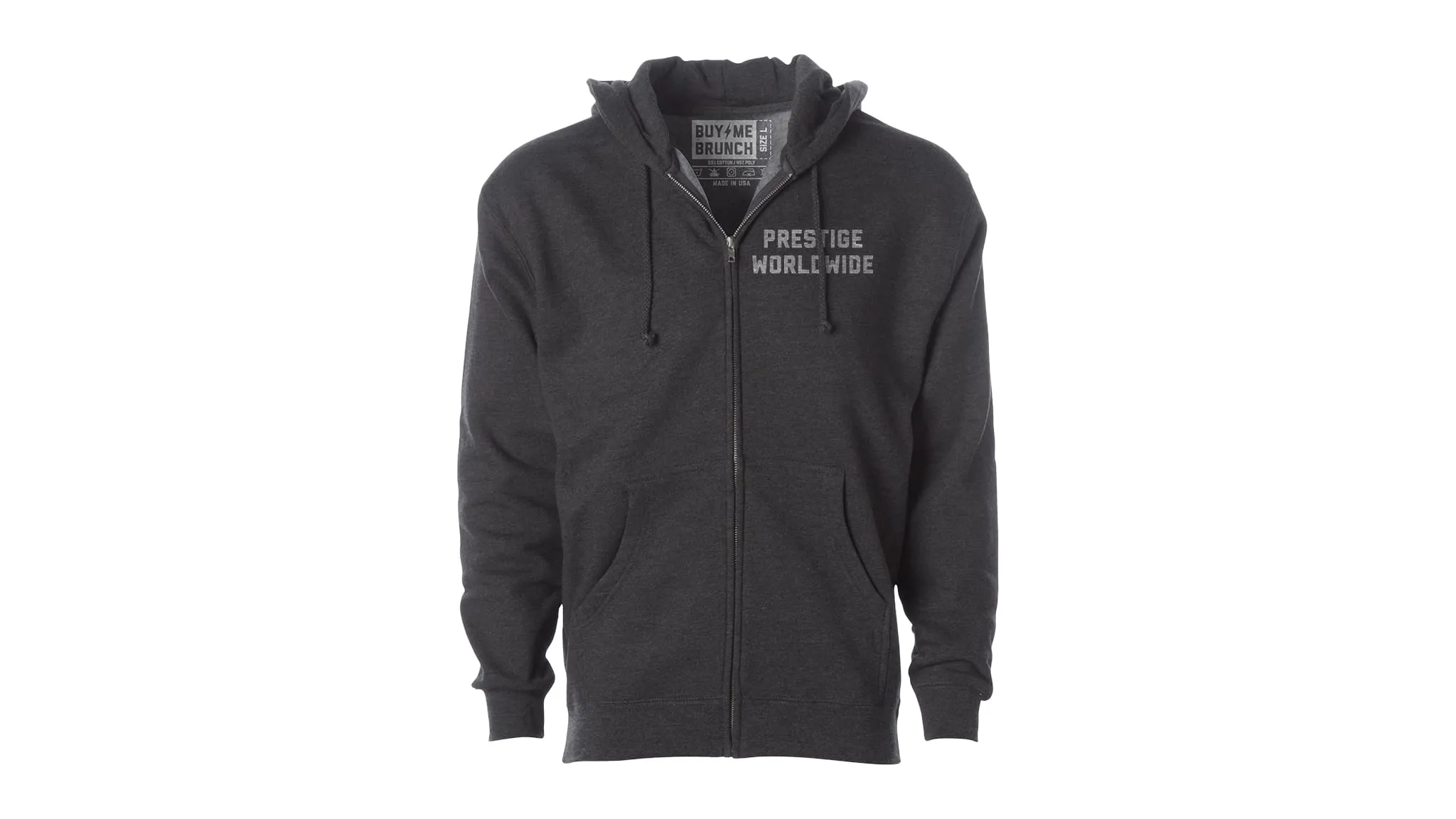 Prestige Worldwide Heavyweight Zip-Up Hoodie